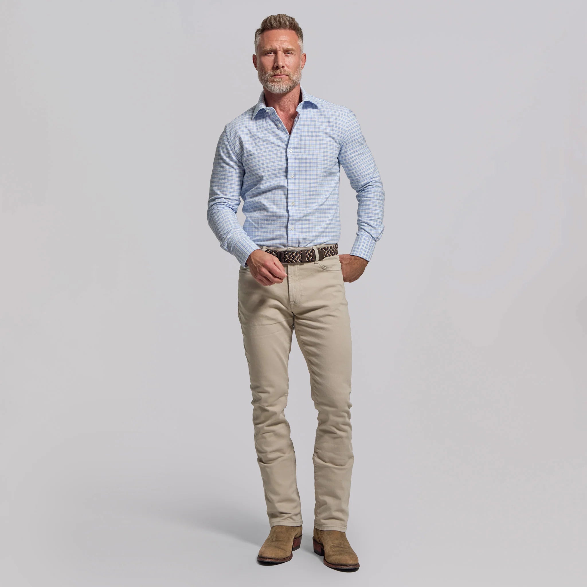 Rye 51 - The Bud Bootcut Twill Stretch - Sand