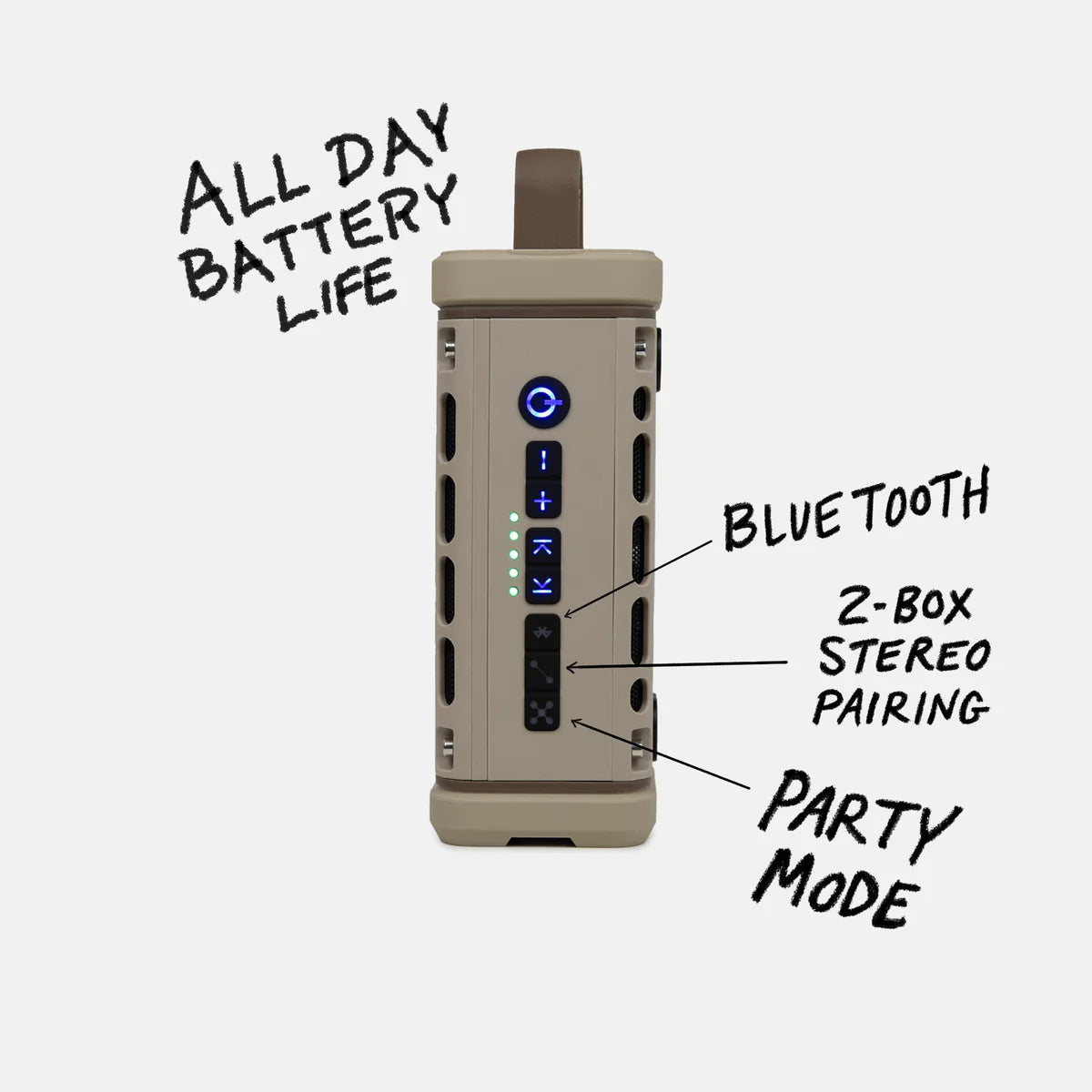Turtlebox Audio - Ranger Outdoor Speaker - Tan