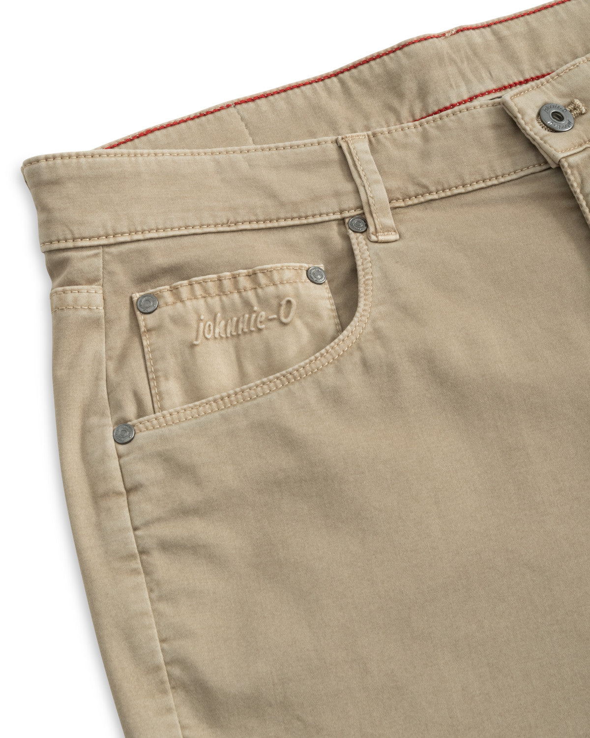 Johnnie-O - Carmel 5-Pocket Pant - Khaki