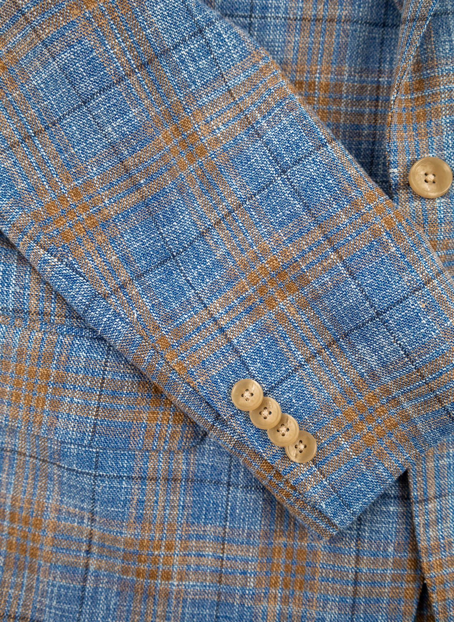 Paul Betenly - Kevin Sport Coat - Blue/Brown Plaid