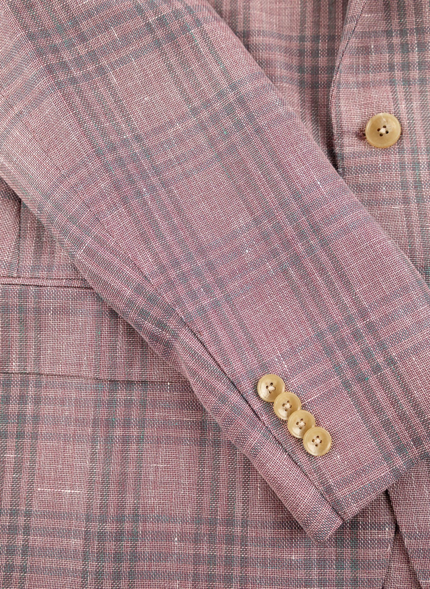Paul Betenly - Kevin Sport Coat - Pink/Grey Plaid
