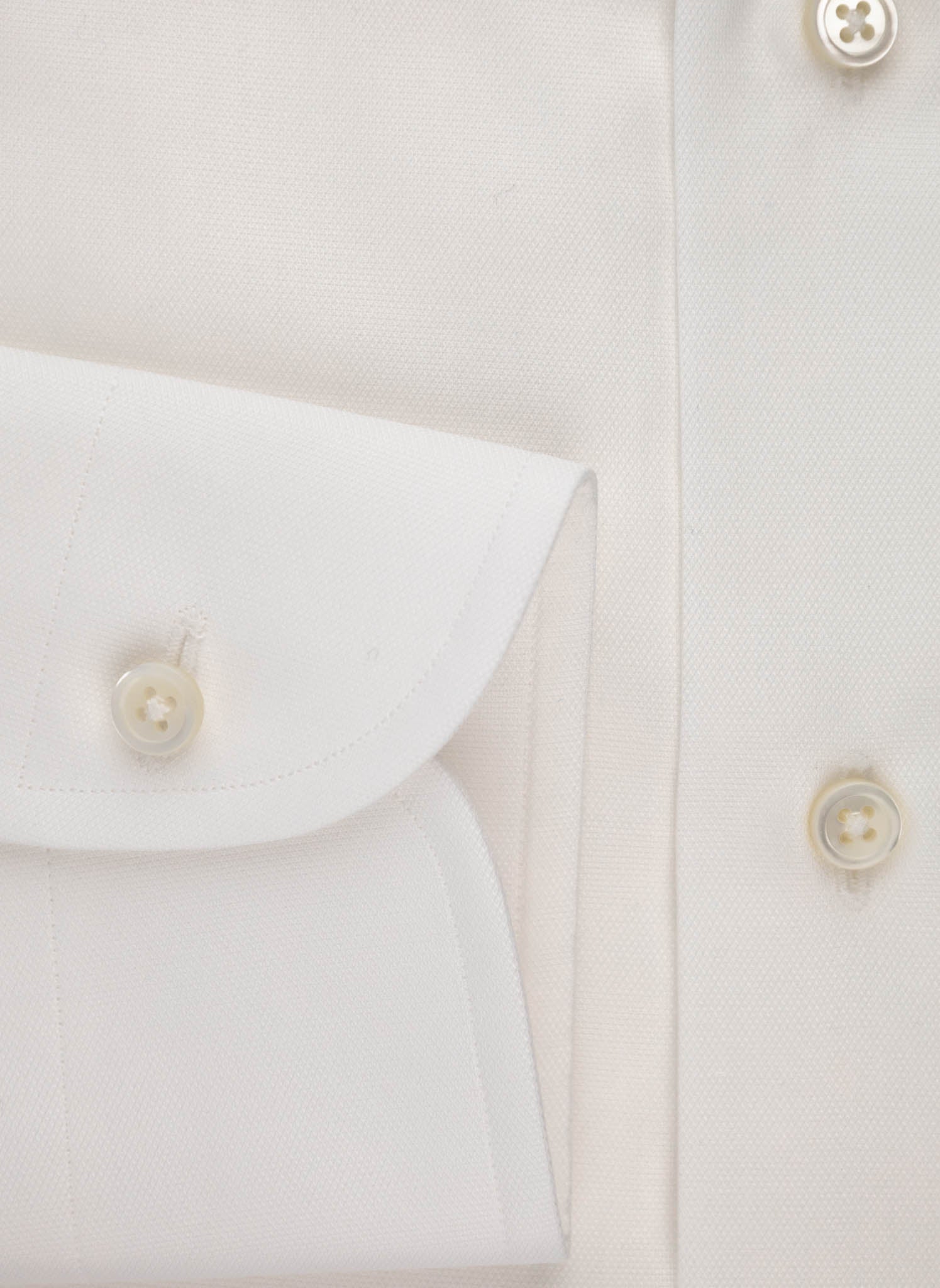 The Saxon Shop - Oxford Dress Shirt - White