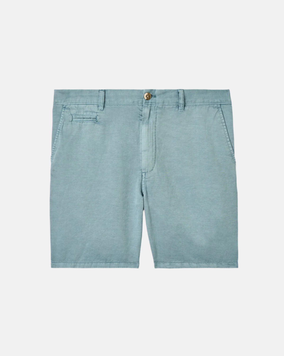 Johnnie-O - Melrose Cotton Linen Shorts - Mid Blue