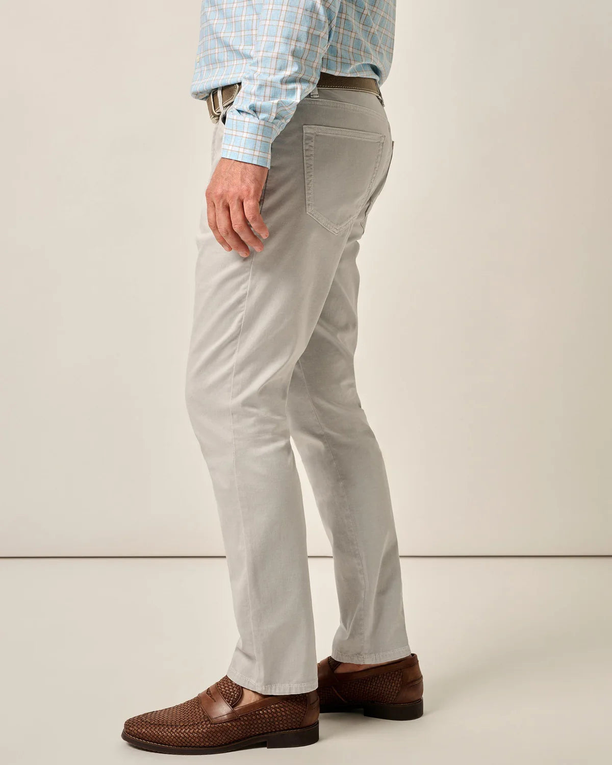 Johnnie-O - Carmel 5-Pocket Pant - Chrome
