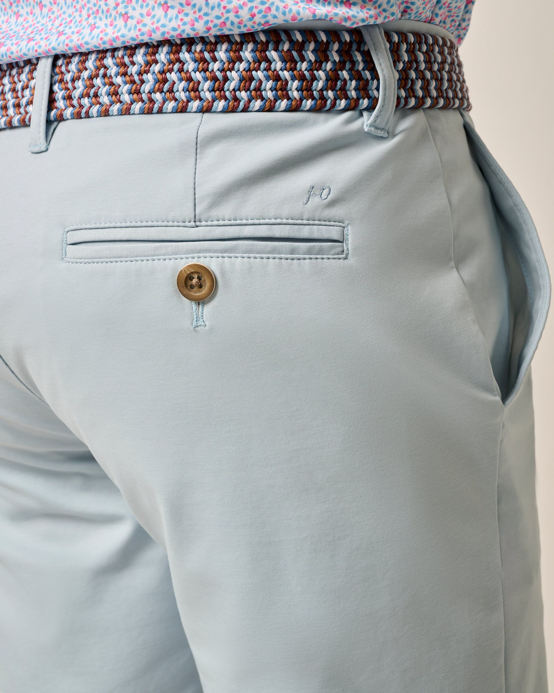 Johnnie-O - Jupiter Cotton Performance Short - Skyway