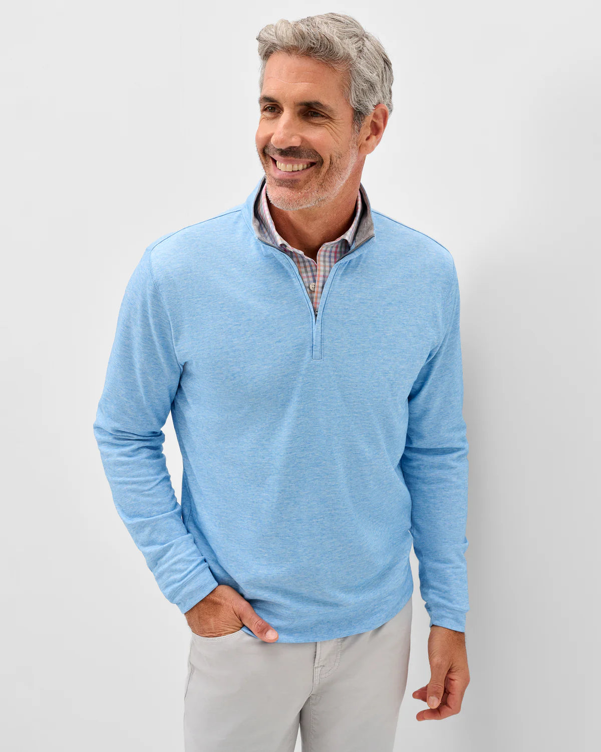 Johnnie O - Pircio 1/4 Zip Pullover - Macaw