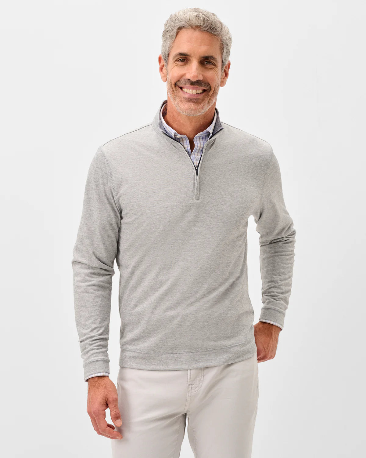 Johnnie O - Pircio 1/4 Zip Pullover - Seal