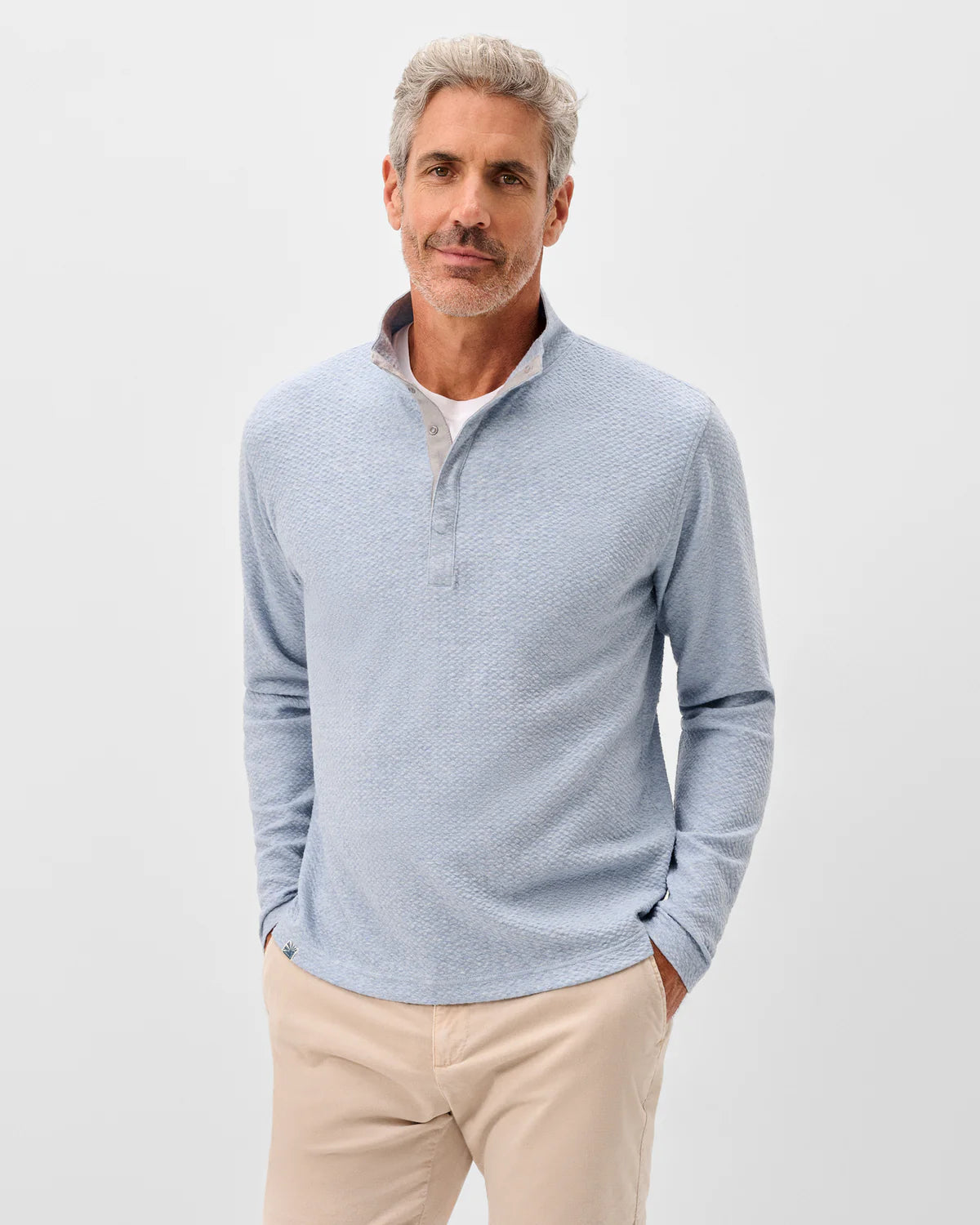 Johnnie O - Ransel Knitted Pullover - Maliblu