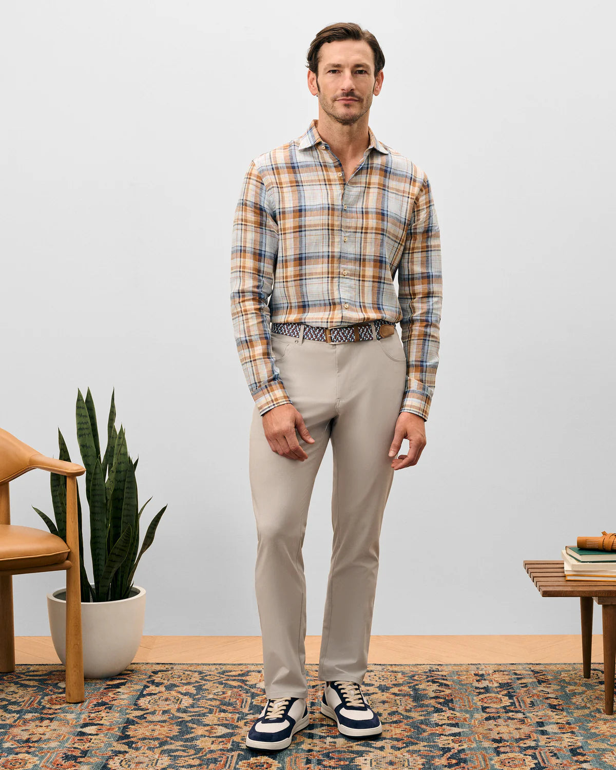 Johnnie O - Gallegos 5-Pocket Pant - Chrome