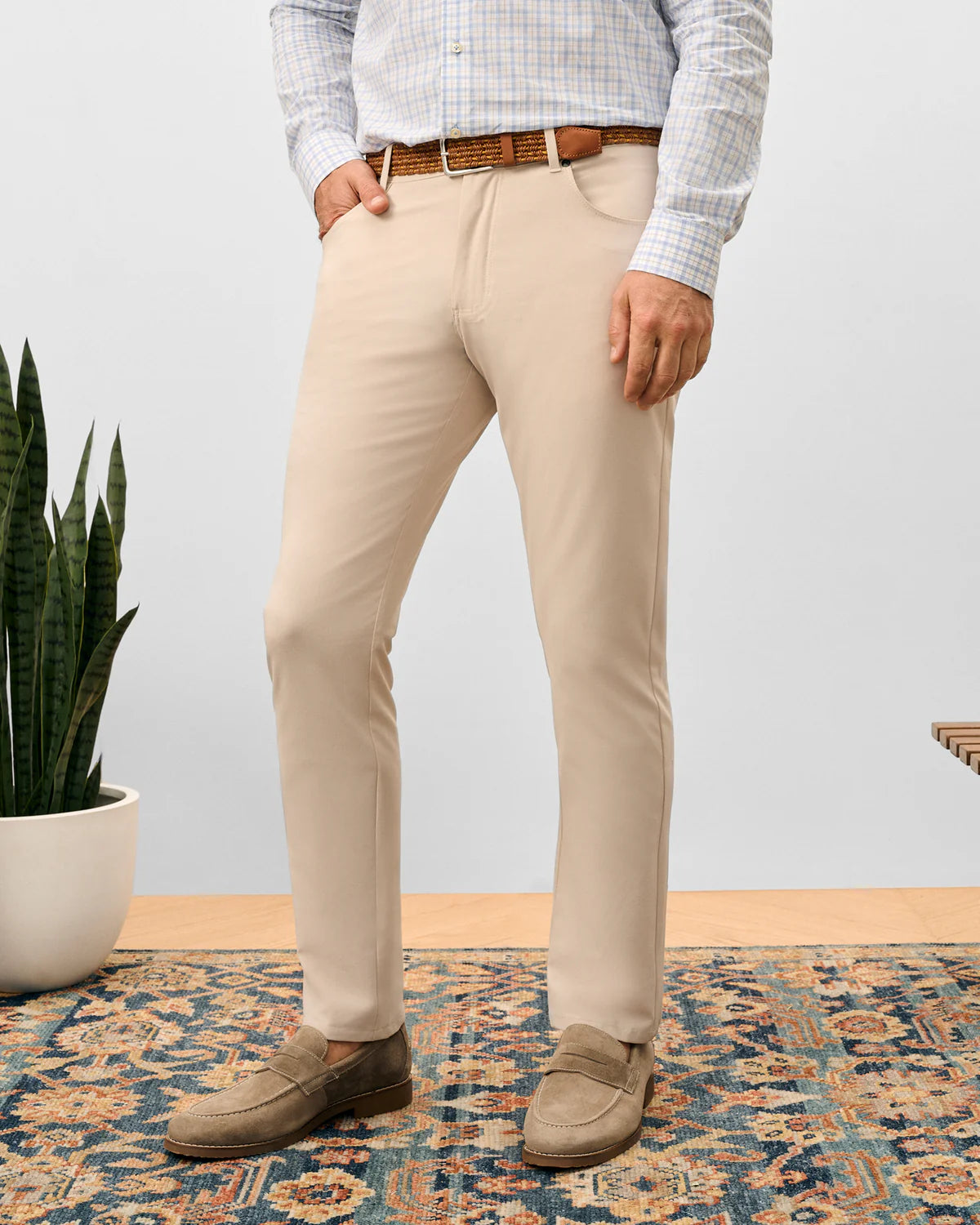 Johnnie O - Gallegos 5-Pocket Pant - Stone