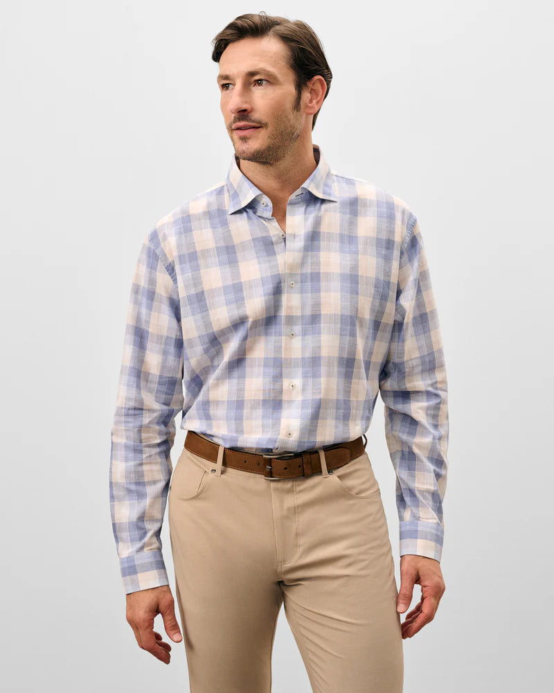 Johnnie-O - Umstead Plaid - Cotton Button Down Shirt - Wake