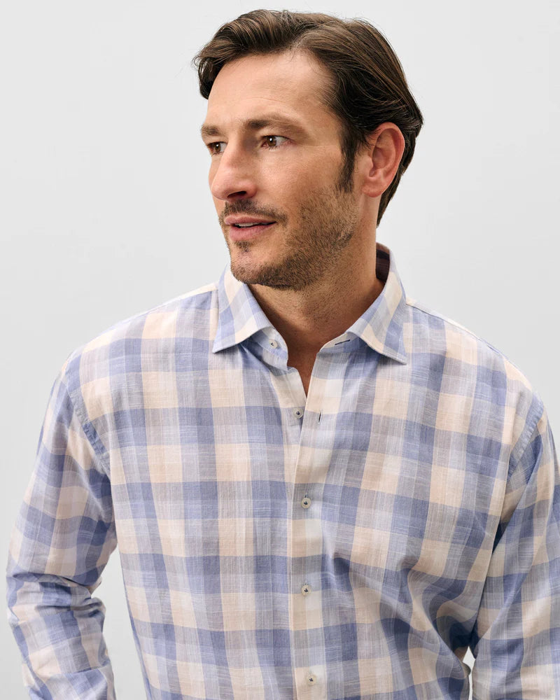 Johnnie-O - Umstead Plaid - Cotton Button Down Shirt - Wake