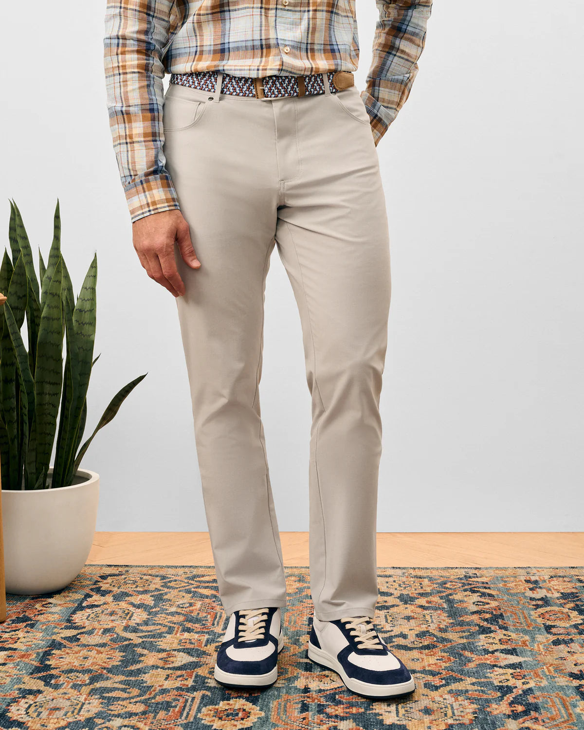Johnnie O - Gallegos 5-Pocket Pant - Chrome