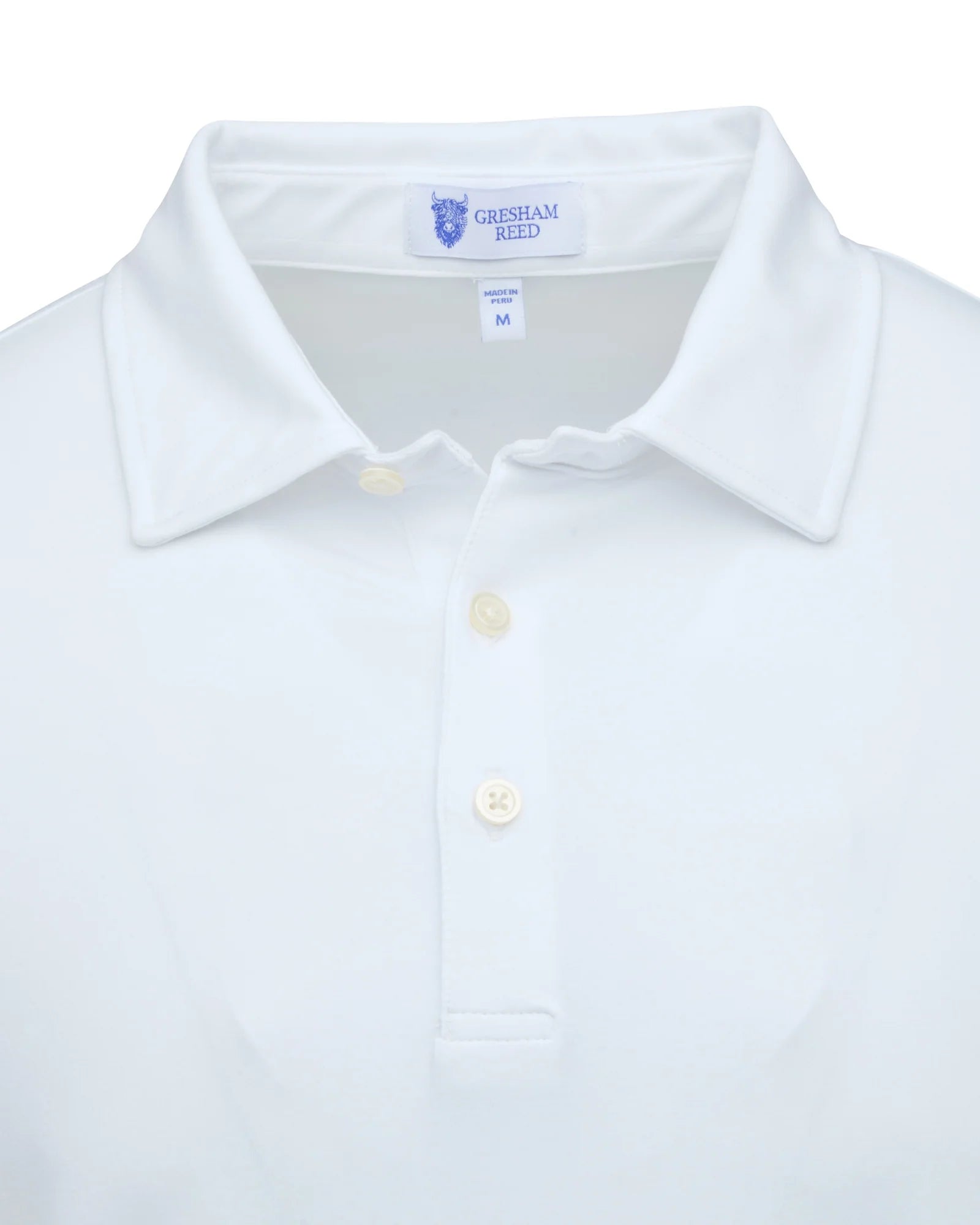 Gresham Reed - White Polo