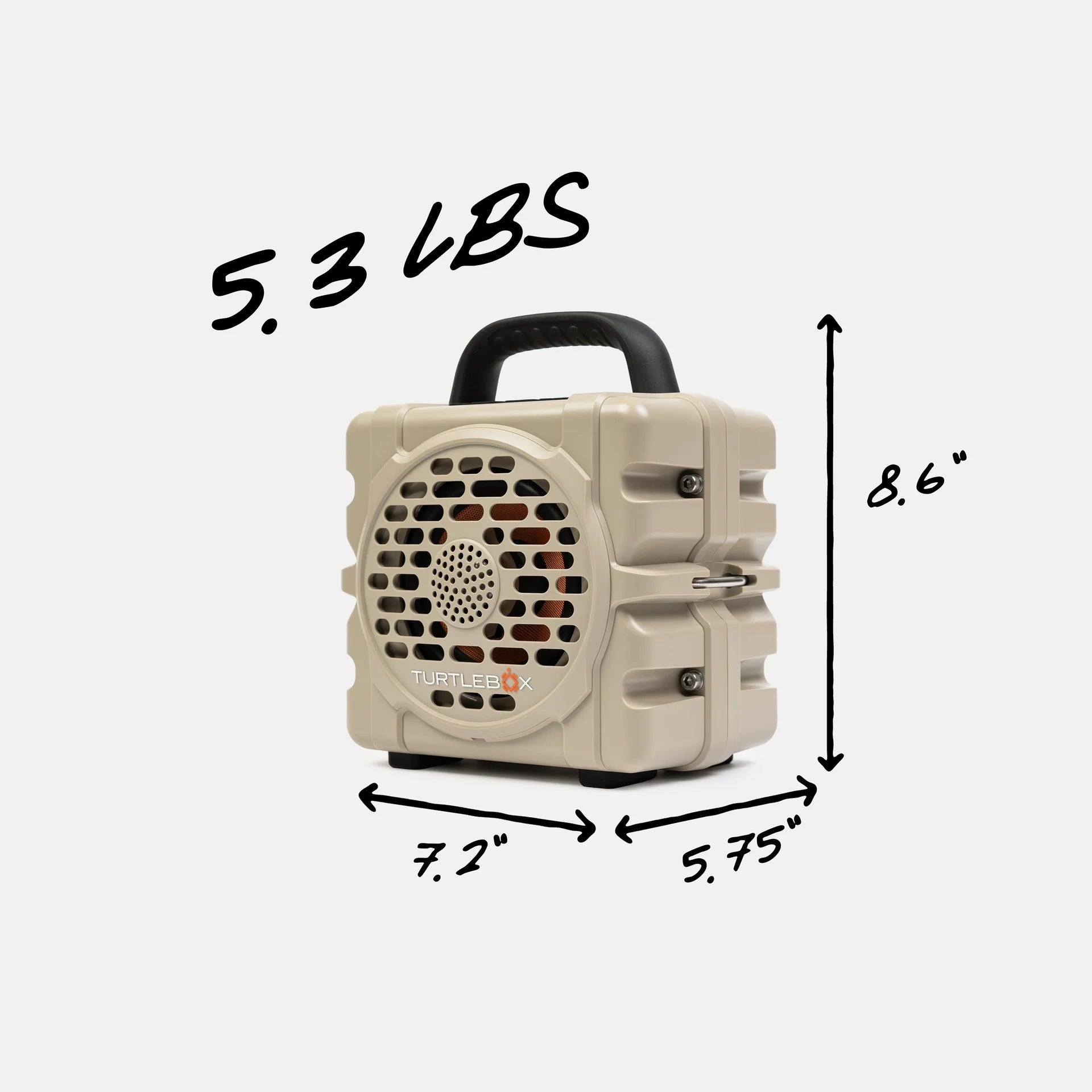 Turtlebox - The Cub Speaker - Tan