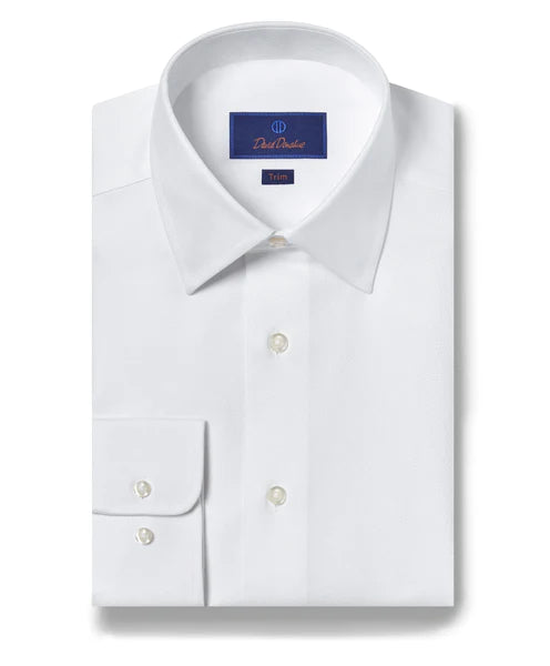 David Donahue - Royal Oxford Dress Shirt (Trim)