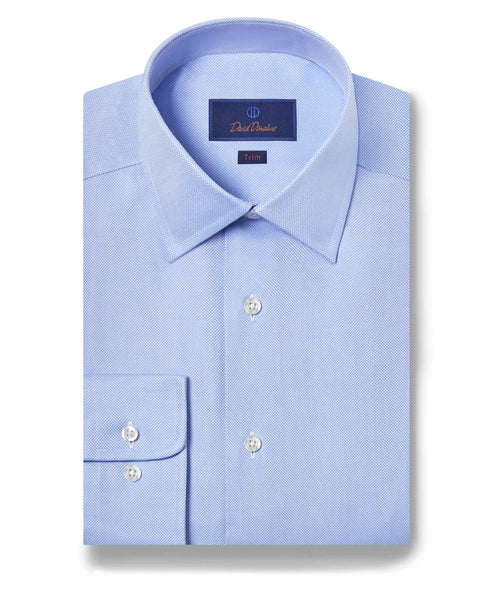 David Donahue - Royal Oxford Dress Shirt (Trim)