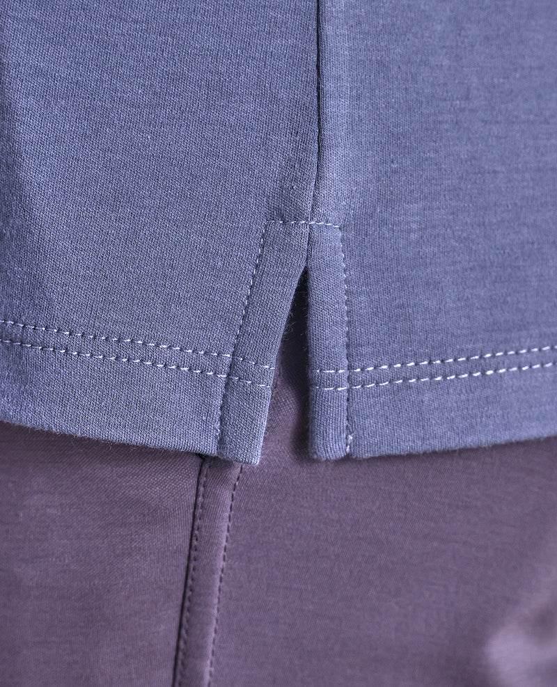 Rye 51 - The Luxe Supima T-Shirt - Blue Fog