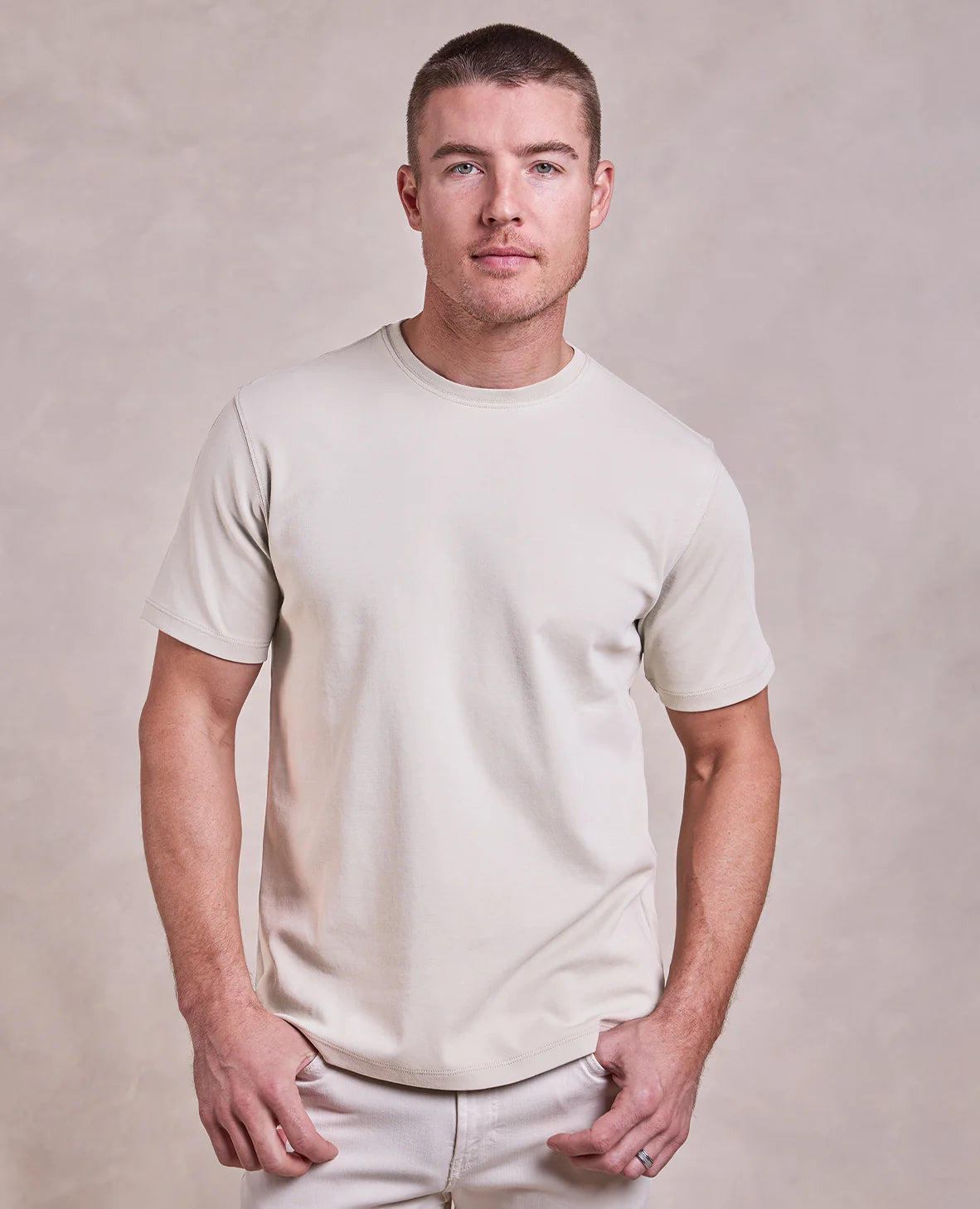 Rye 51 - The Luxe Supima T-Shirt - Sand