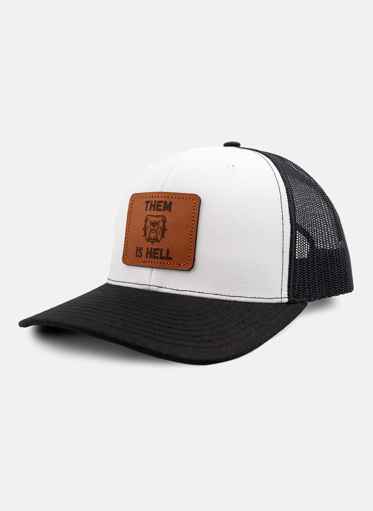 Them Dawgs Richardson Hat - White/Black