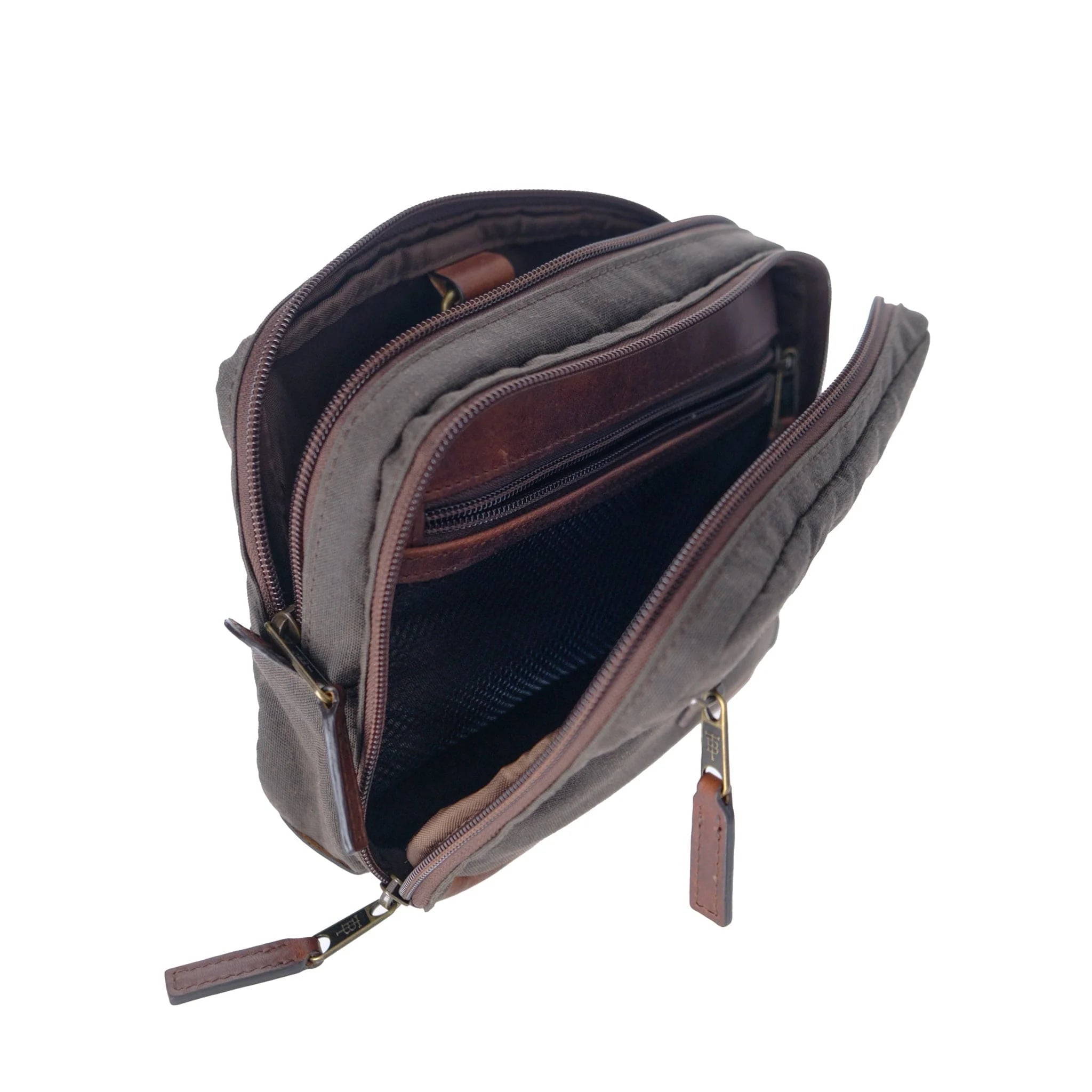 Tom Beckbe - Canvas Hanging Toiletry Bag - Bark