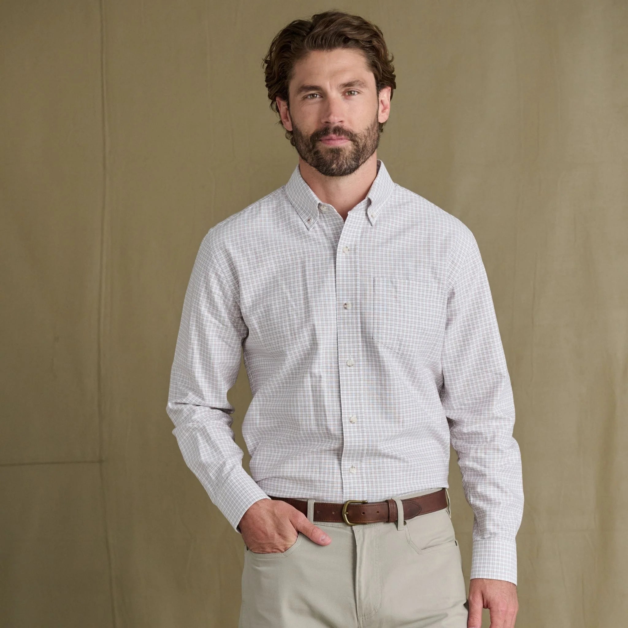 Tom Beckbe - Culver Oxford Shirt - Quarry