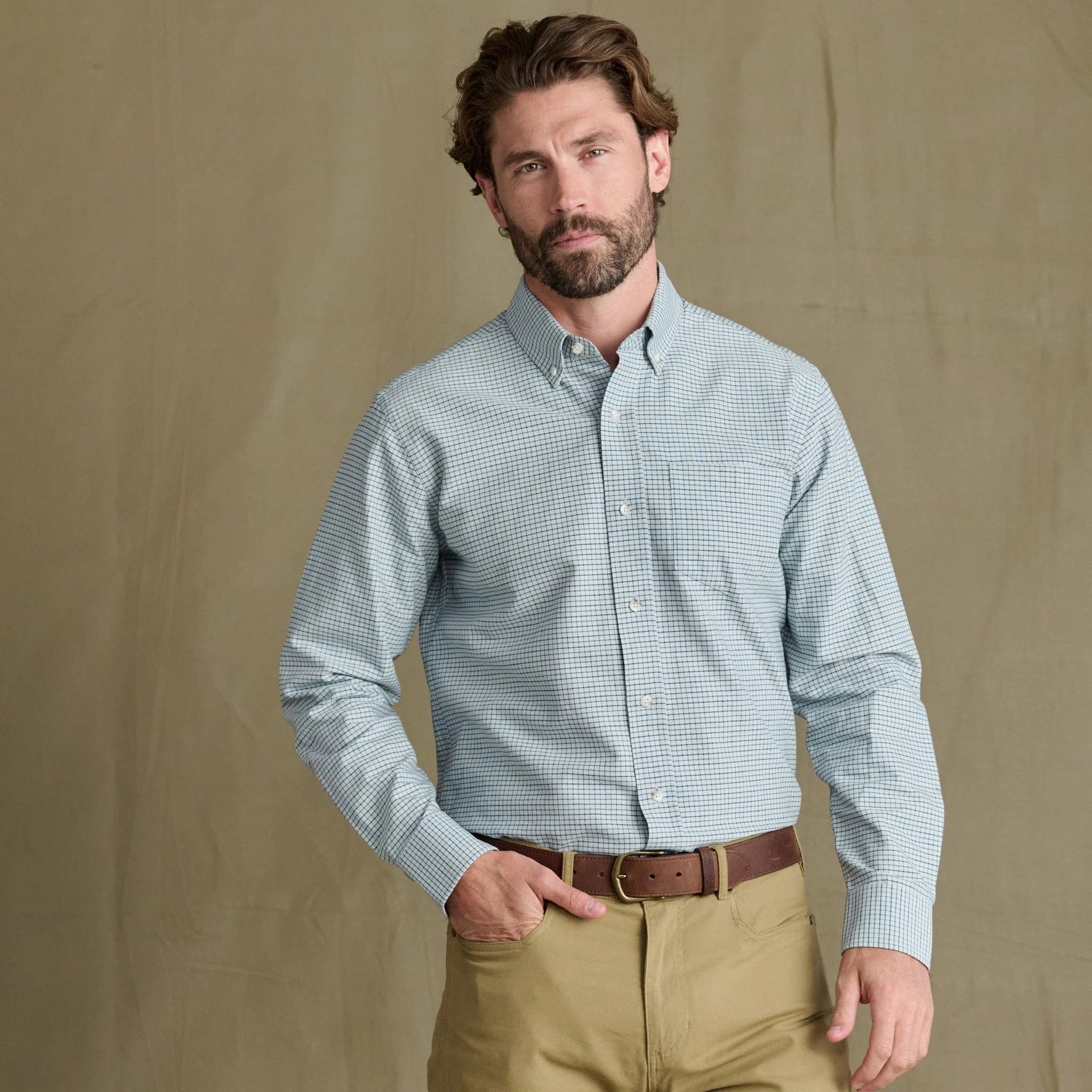 Tom Beckbe - Culver Oxford Shirt - Summit Blue