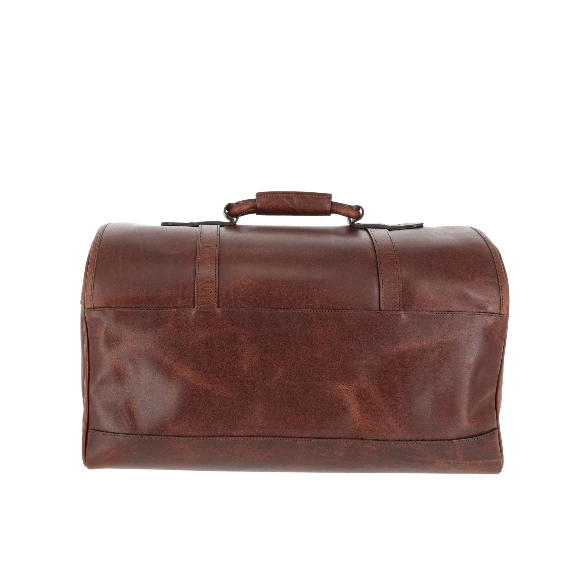 Tom Beckbe - Leather Weekender Duffel Bag - Oak