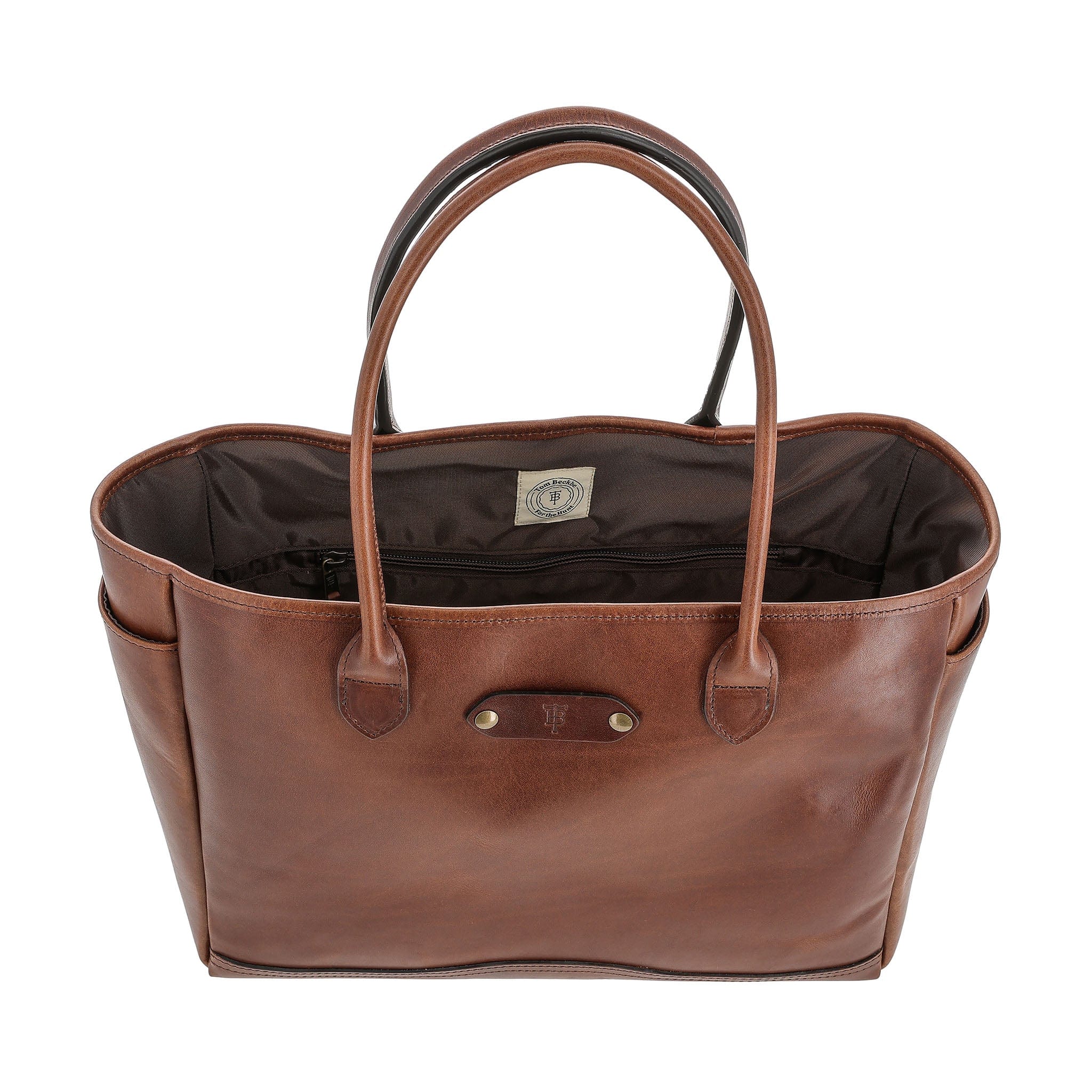 Tom Beckbe - Palmer Leather Tote - Oak