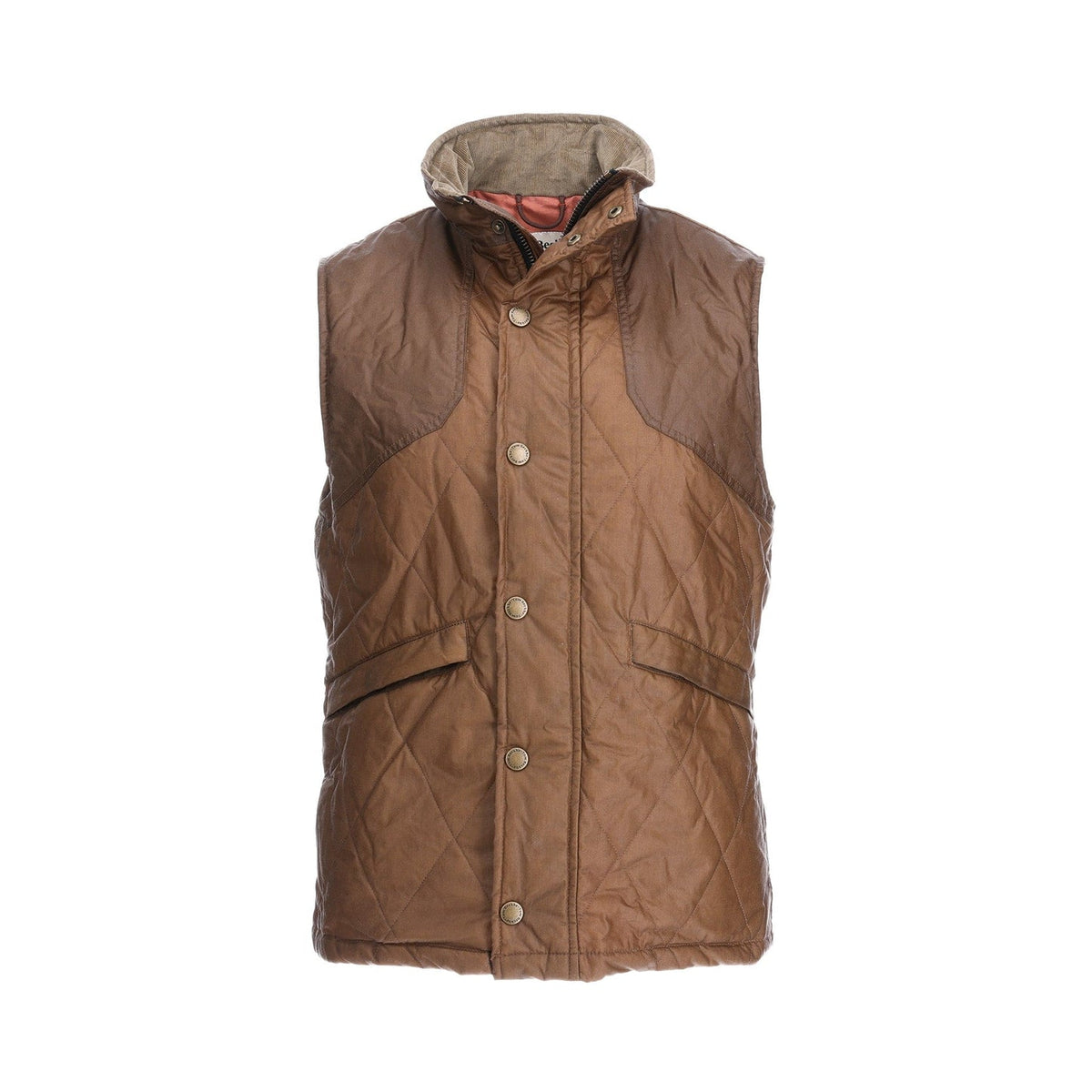 Tom Beckbe - Paddock Quilted Vest - Tabacco