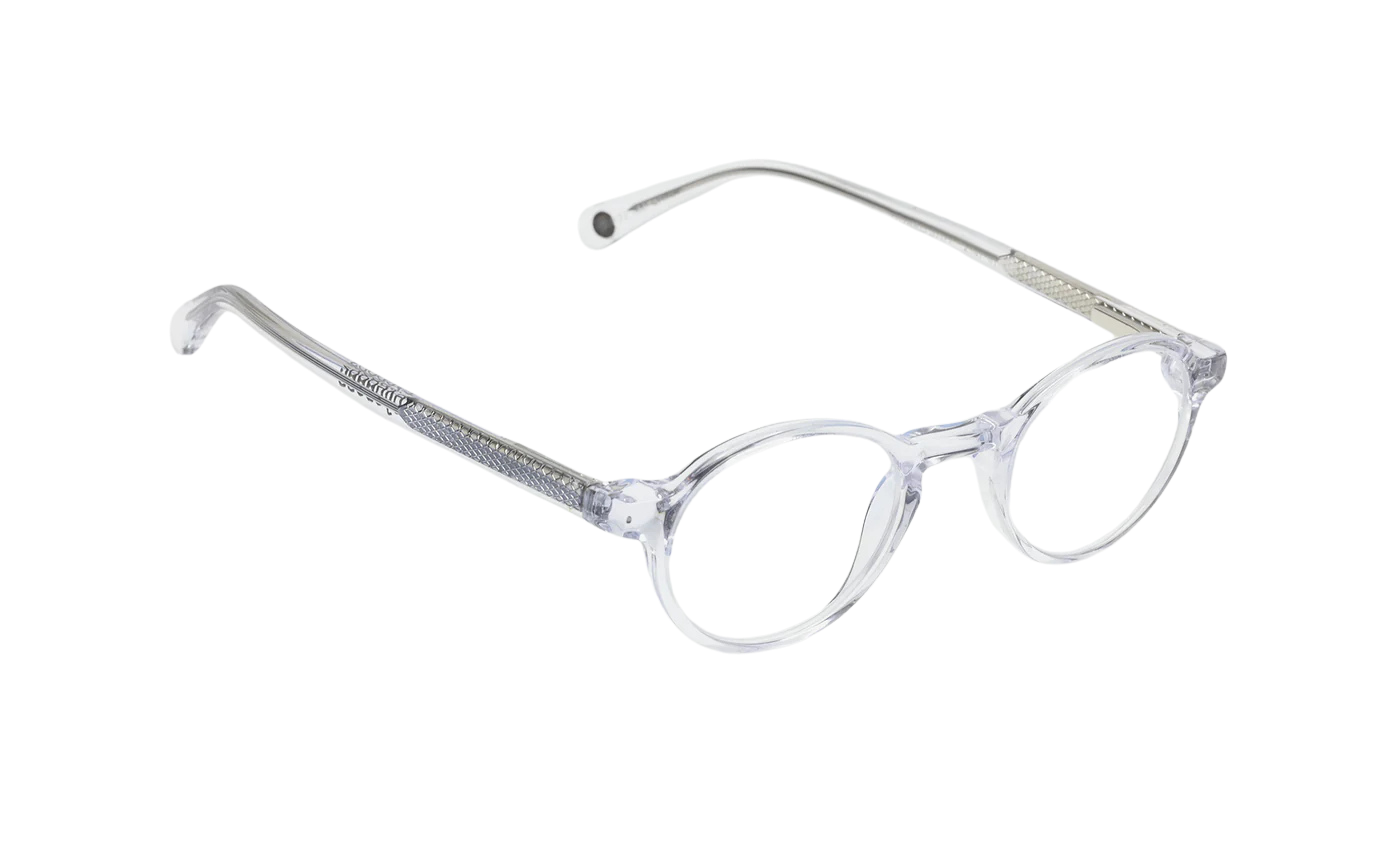 EyeBobs - Board Stiff - Crystal Shiny Font With Crystal Shiny Temples