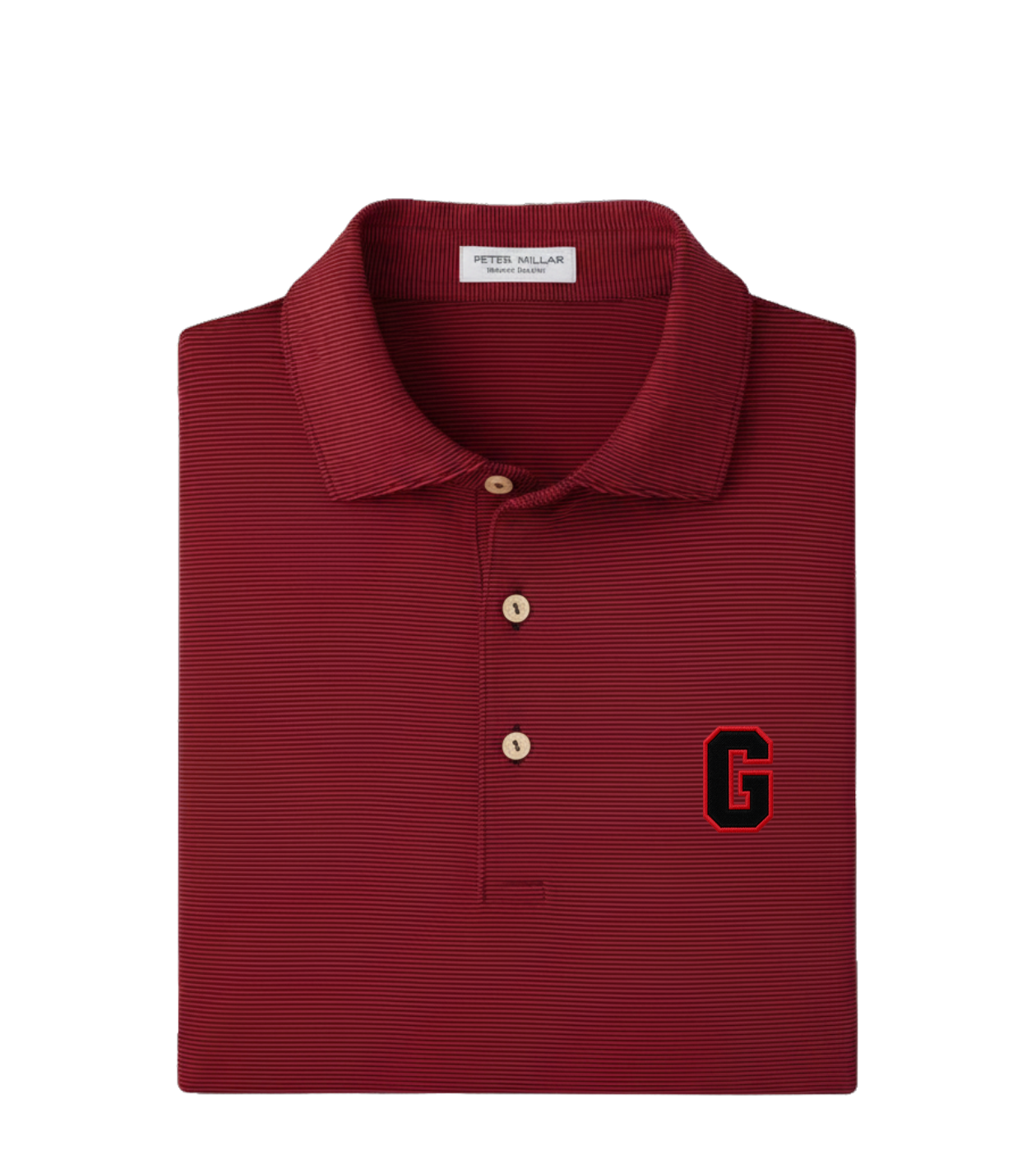 Peter Millar - Block G Jubilee Performance Jersey Polo - Red & Black
