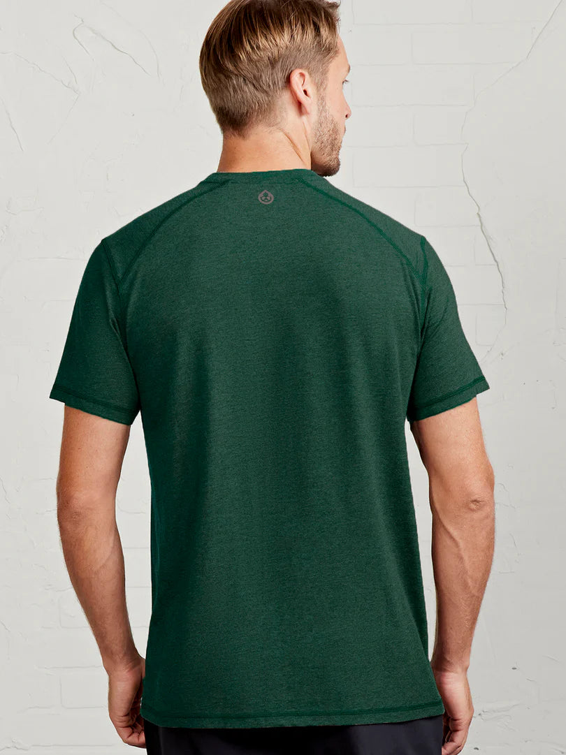 Tasc - Carrollton Fitness T-Shirt - Spruce Heather