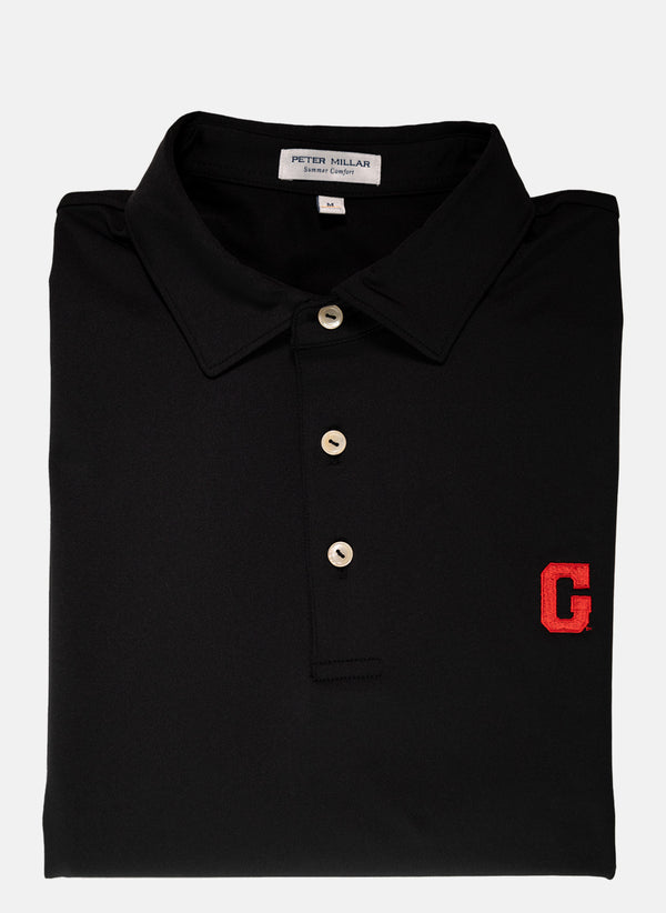 Peter Millar - Red G Solid Stretch Jersey Polo