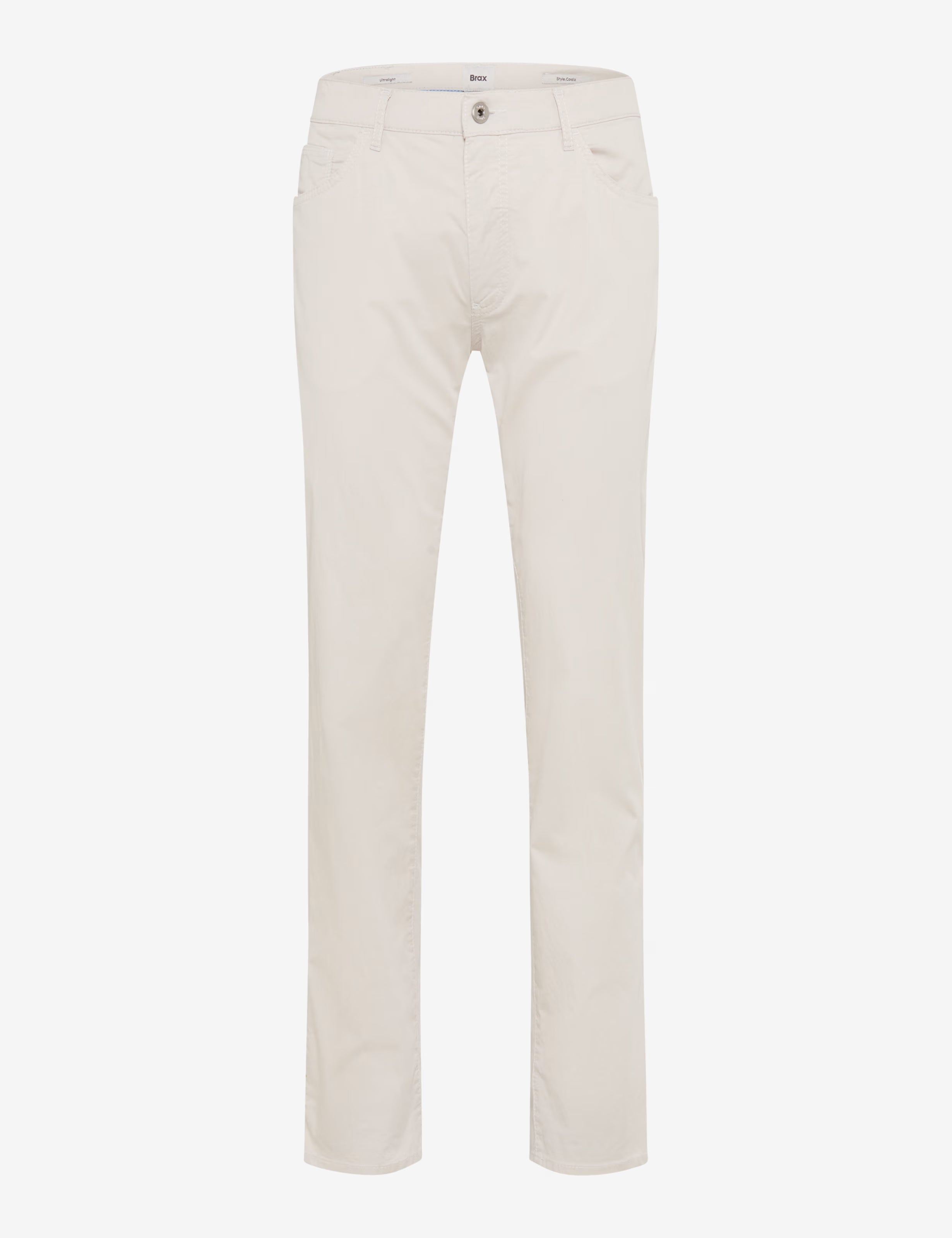 BRAX - Cadiz Ultralight Satin Five Pocket - Stone