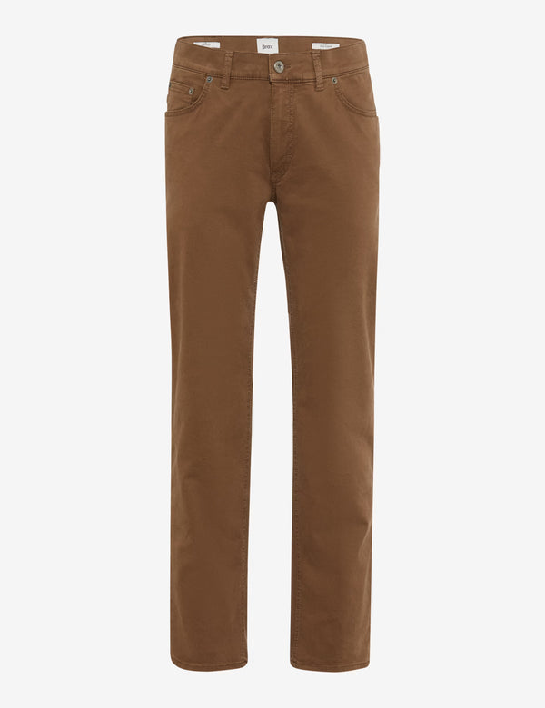 BRAX - Cooper Five Pocket Pants - Toffee