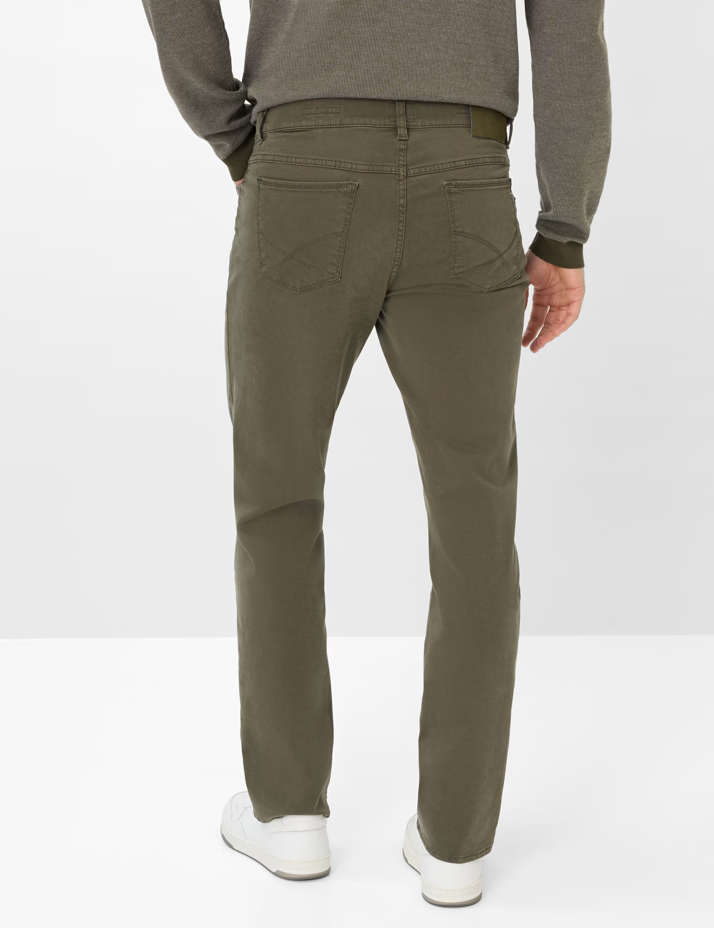 BRAX - Cooper Five Pocket Pants - Olive