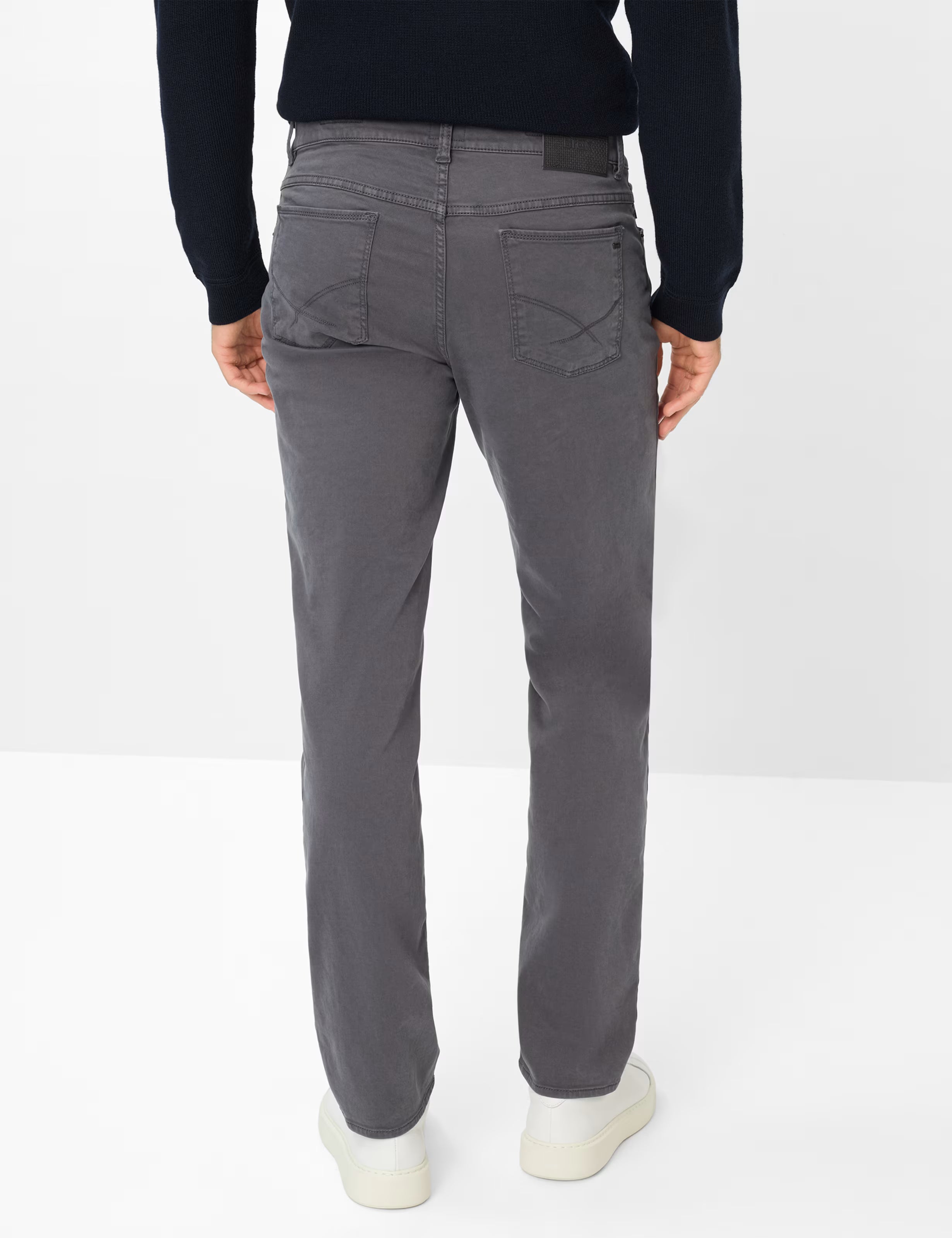 BRAX - Cooper Five Pocket Pants - Elefant