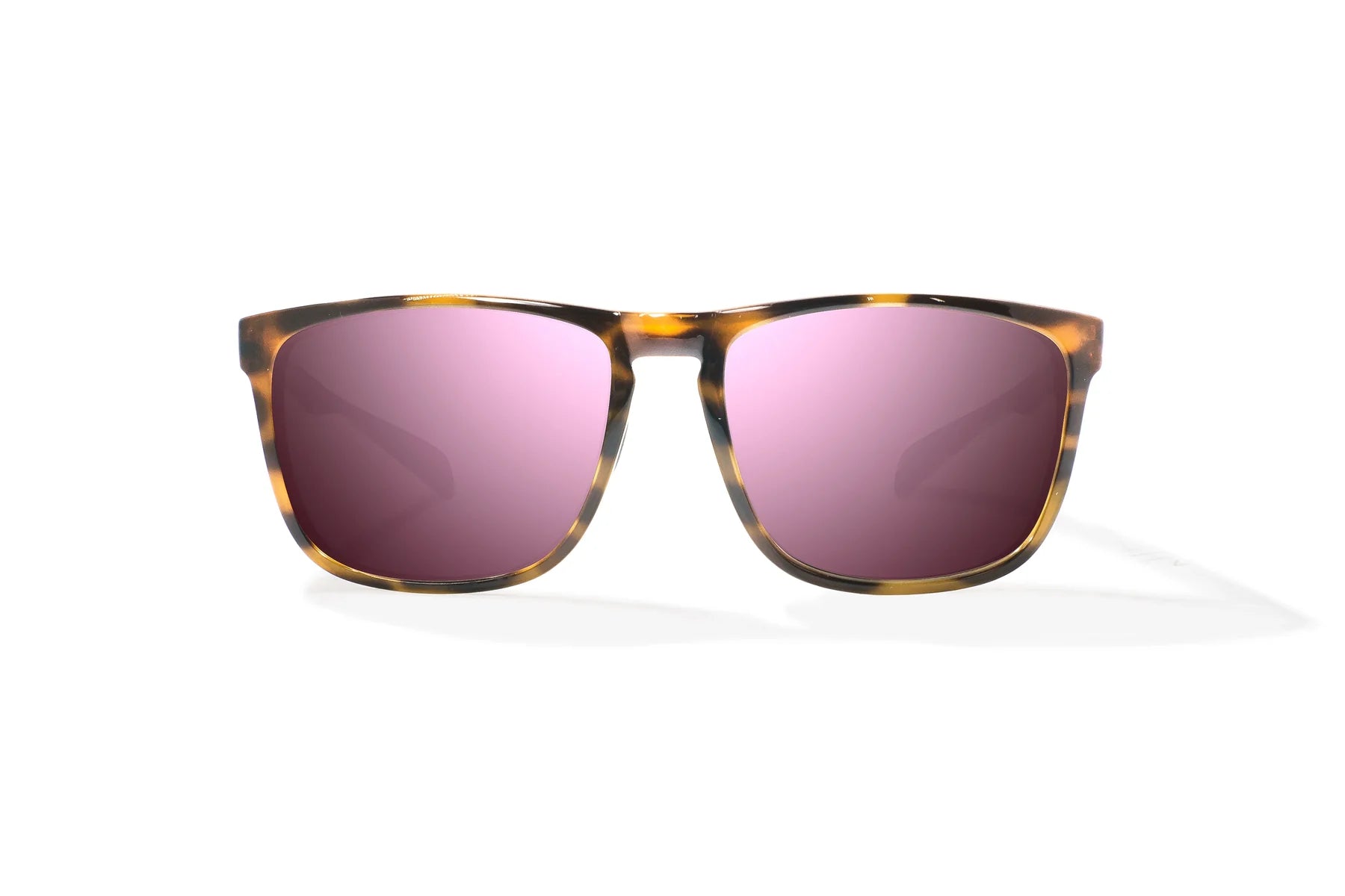 Bajio - Calda - Brown Tortoise Gloss & Rose Mirror Glass Lens