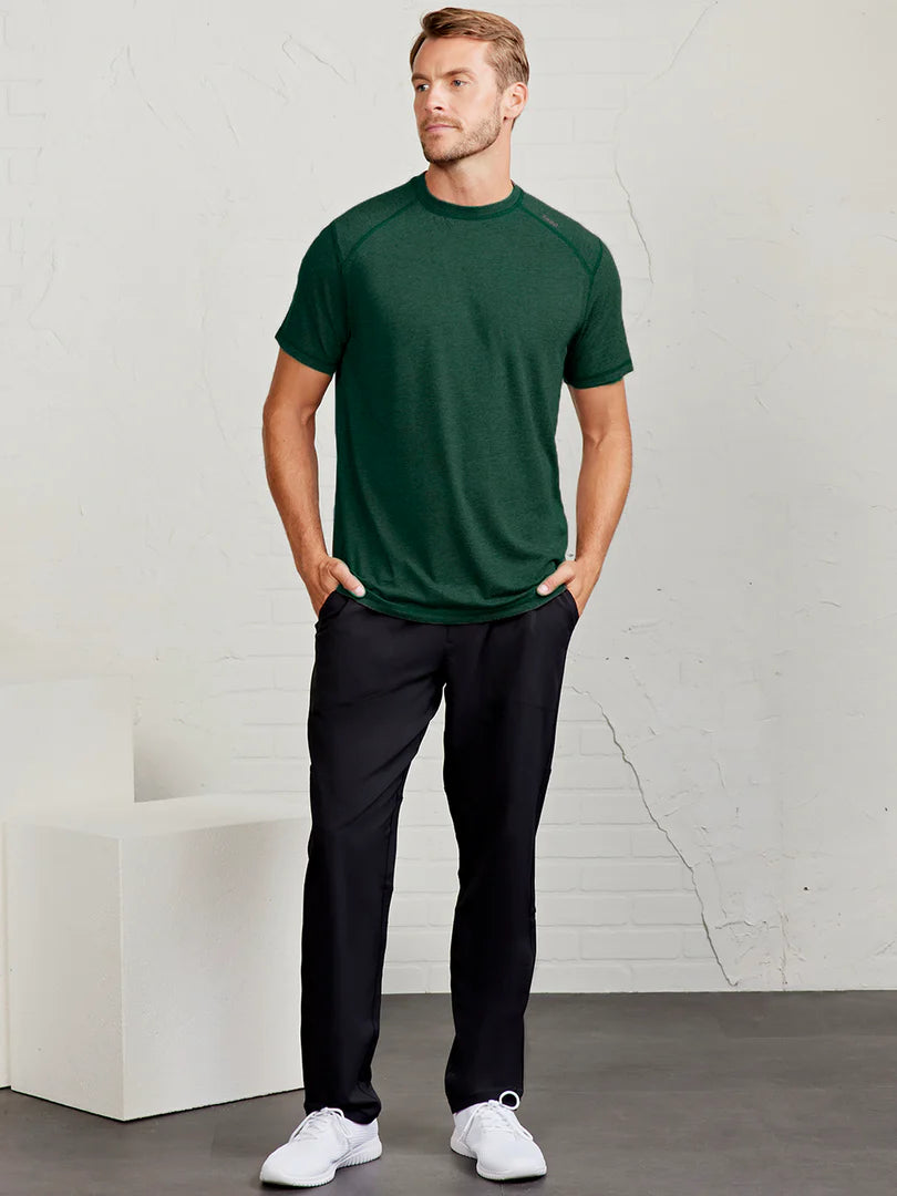 Tasc - Carrollton Fitness T-Shirt - Spruce Heather