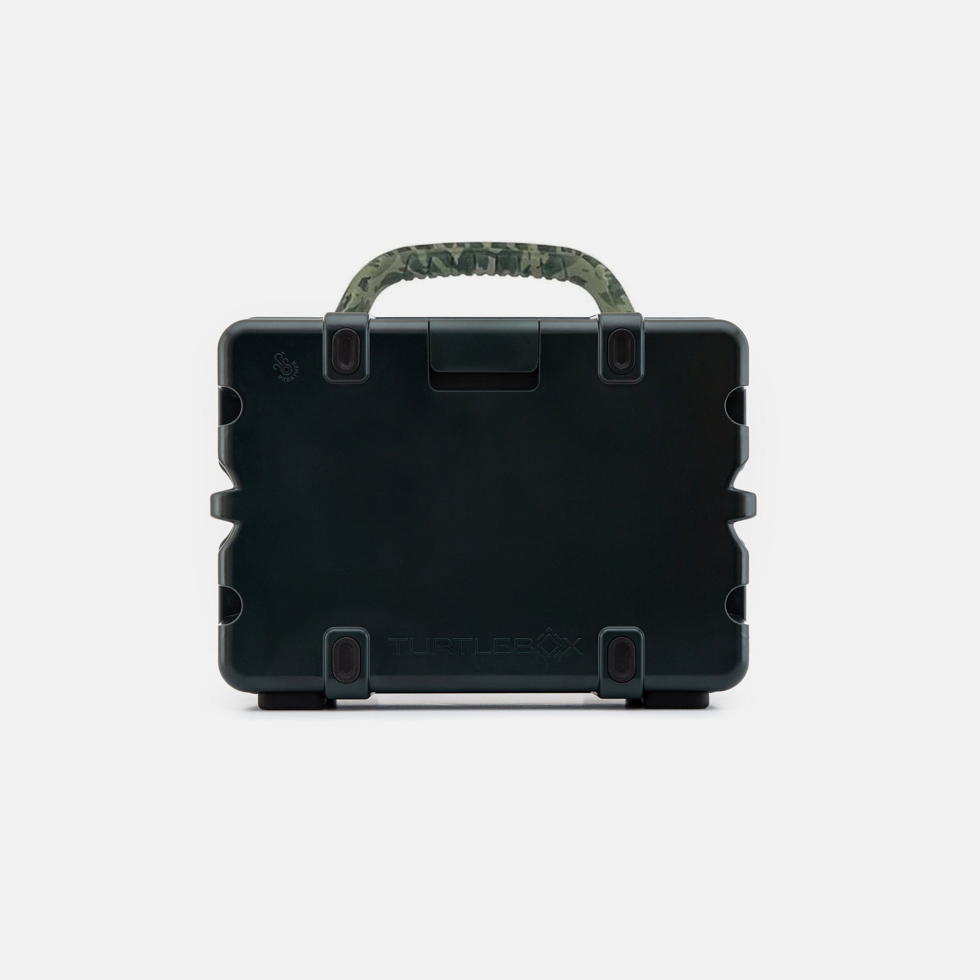 Turtlebox Audio - Outdoor Speaker Gen 3 - Green + Camo Handle