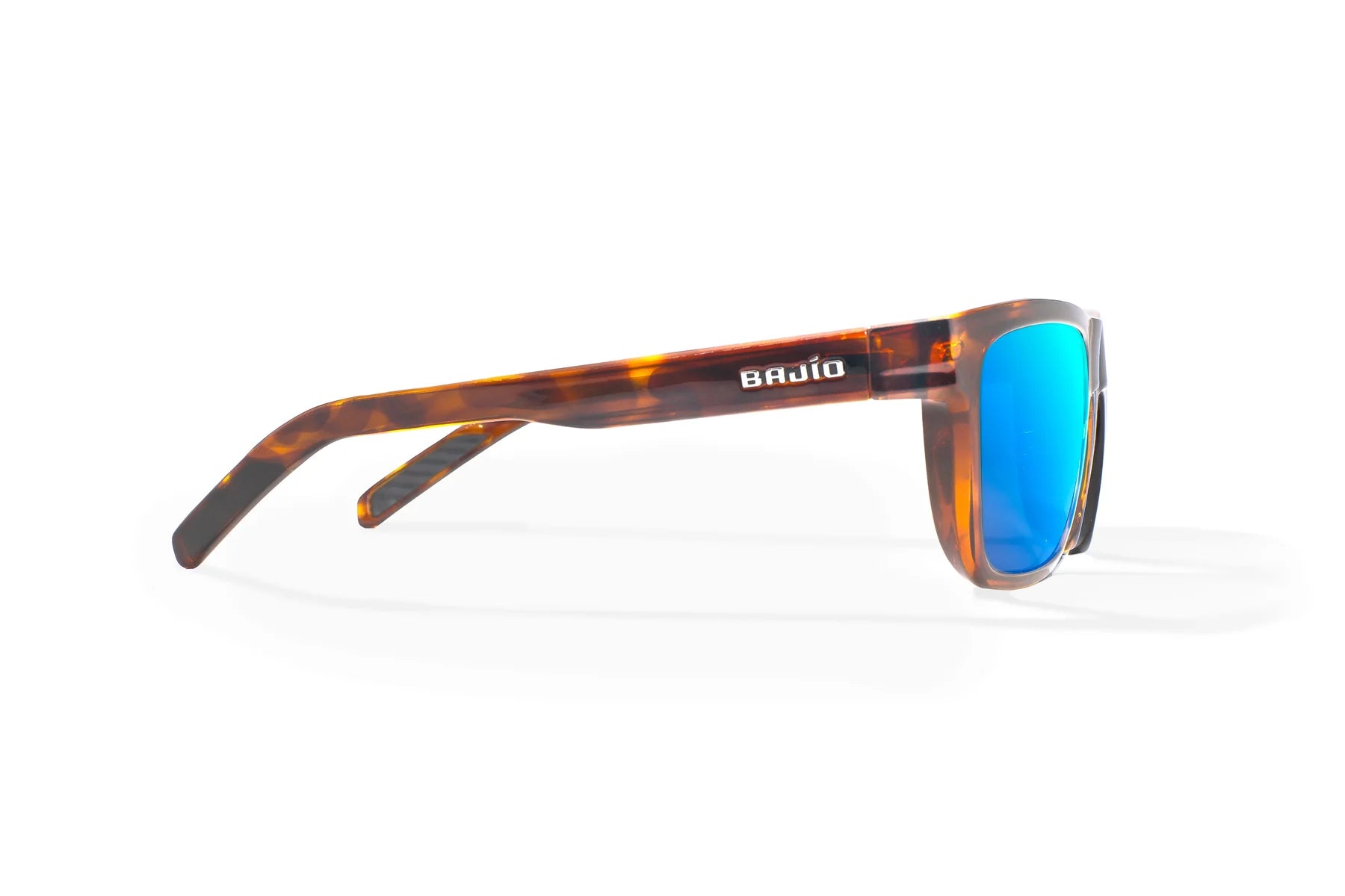 Bajio - Hopedale - Dark Brown Tort Gloss & Blue Mirror Glass