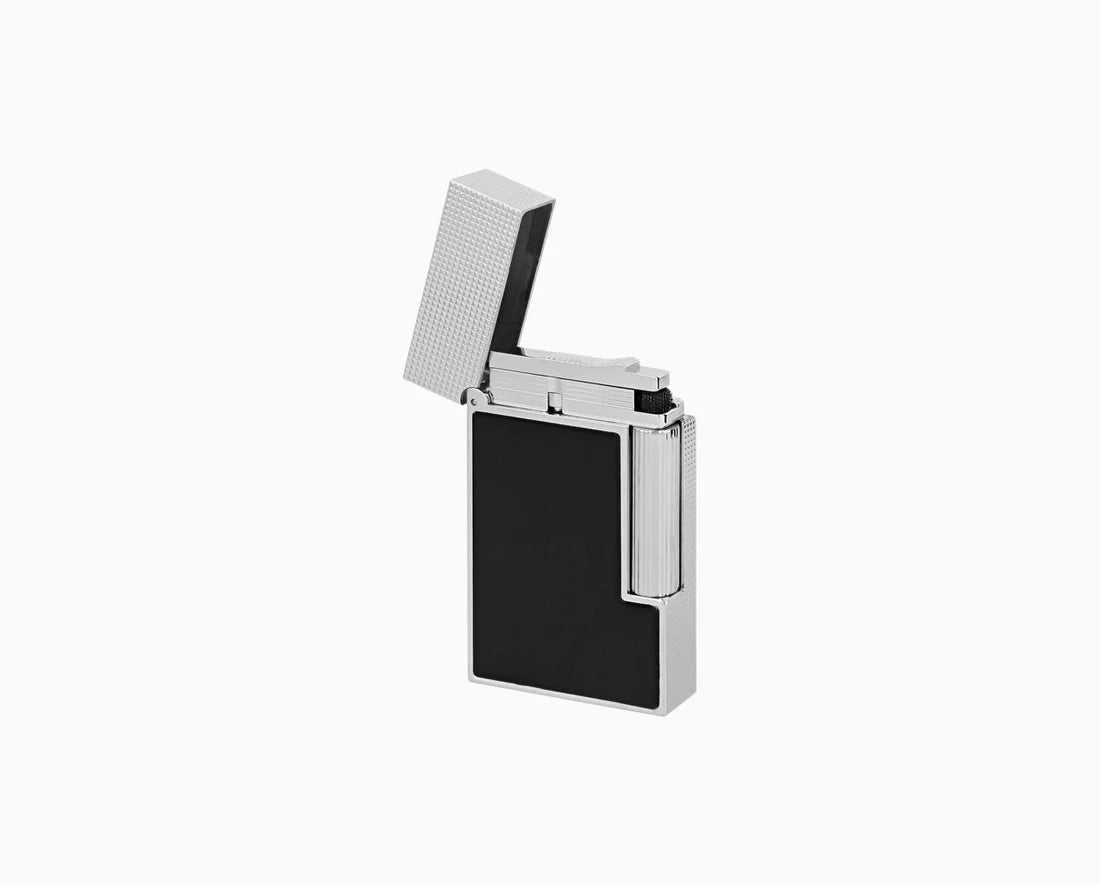 S.T. Dupont - Line 2 Micro Diamond Head Platinum Lighter - Perfect Ping
