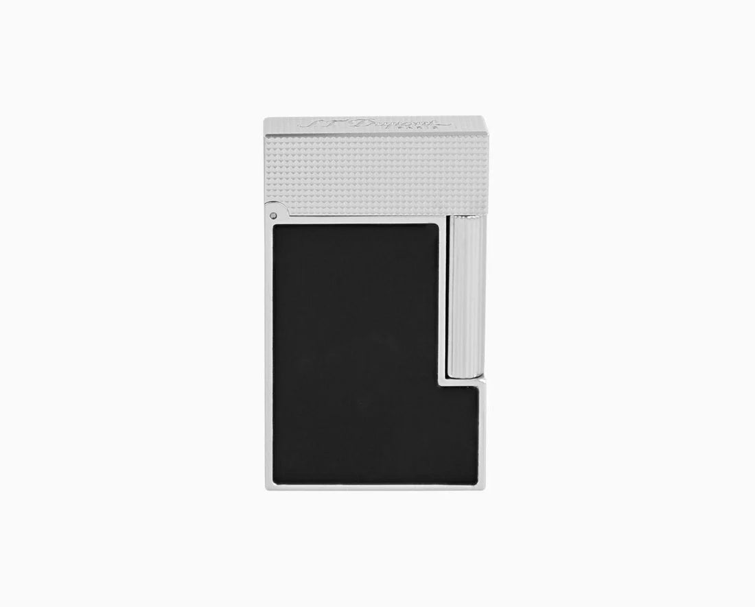 S.T. Dupont - Line 2 Micro Diamond Head Platinum Lighter - Perfect Ping