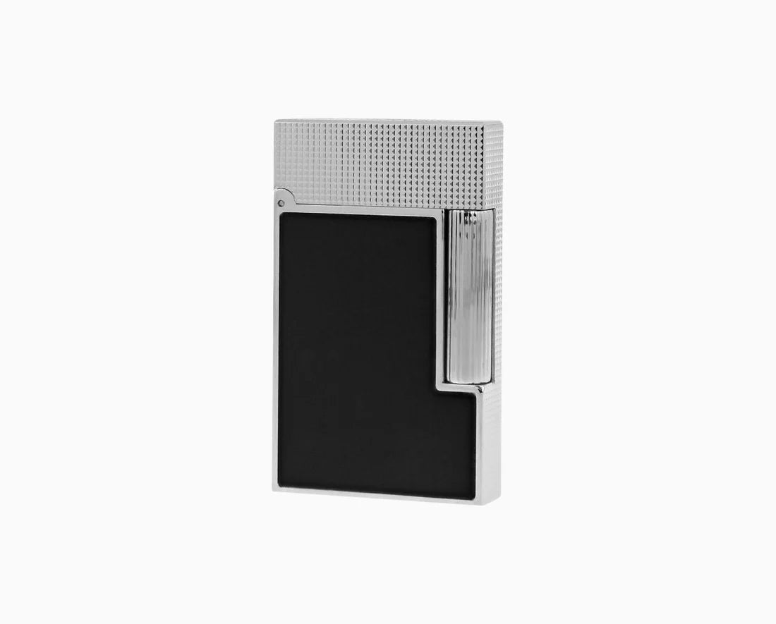 S.T. Dupont - Line 2 Micro Diamond Head Platinum Lighter - Perfect Ping