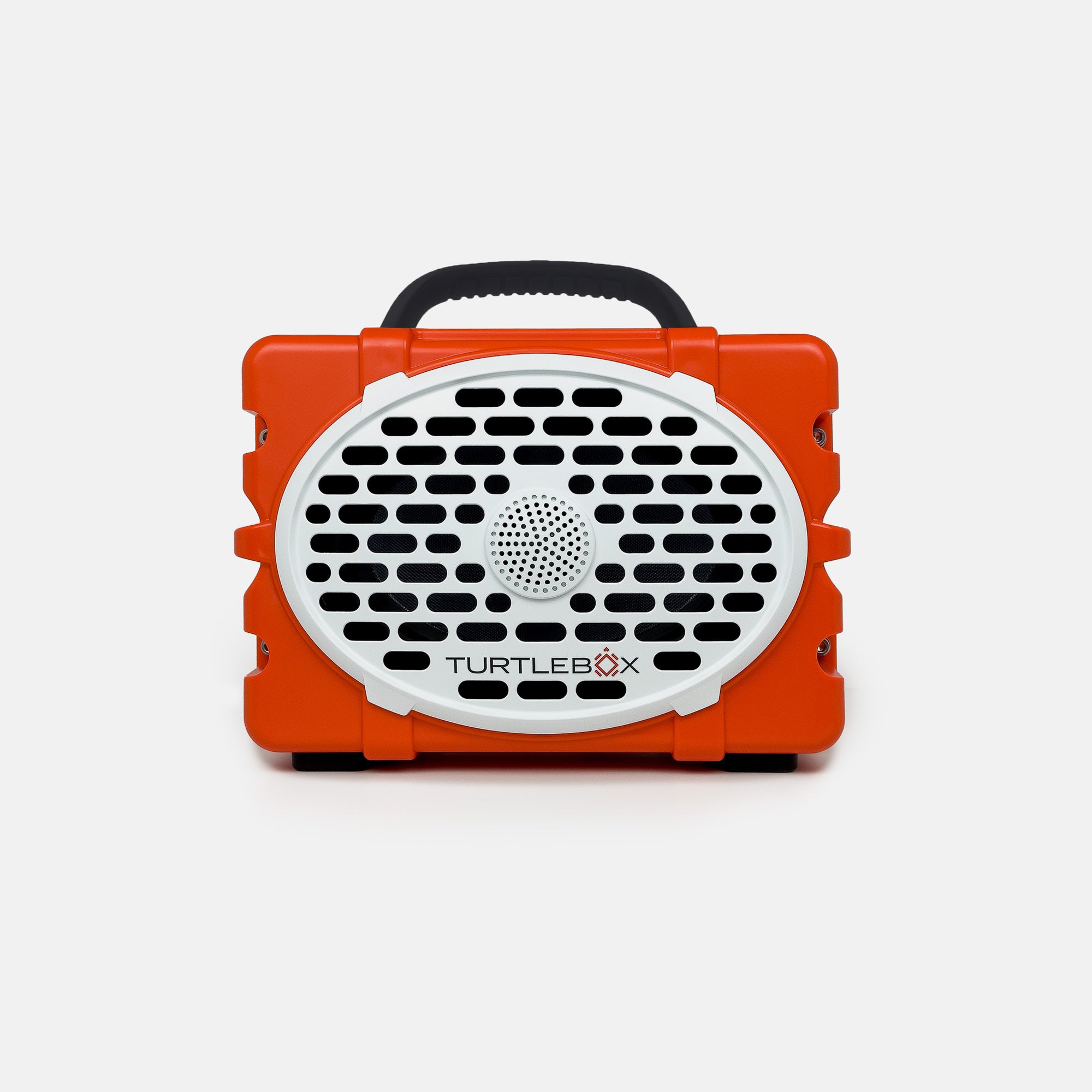 Turtlebox Audio - Outdoor Speaker Gen 3 - Orange / White