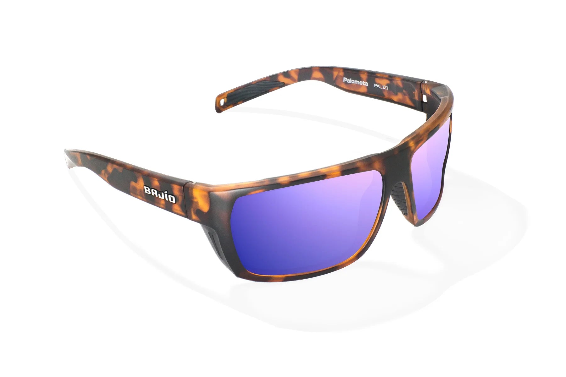 Bajio - Sigs- Brown Tortoise Glass & Violet Mirror lens