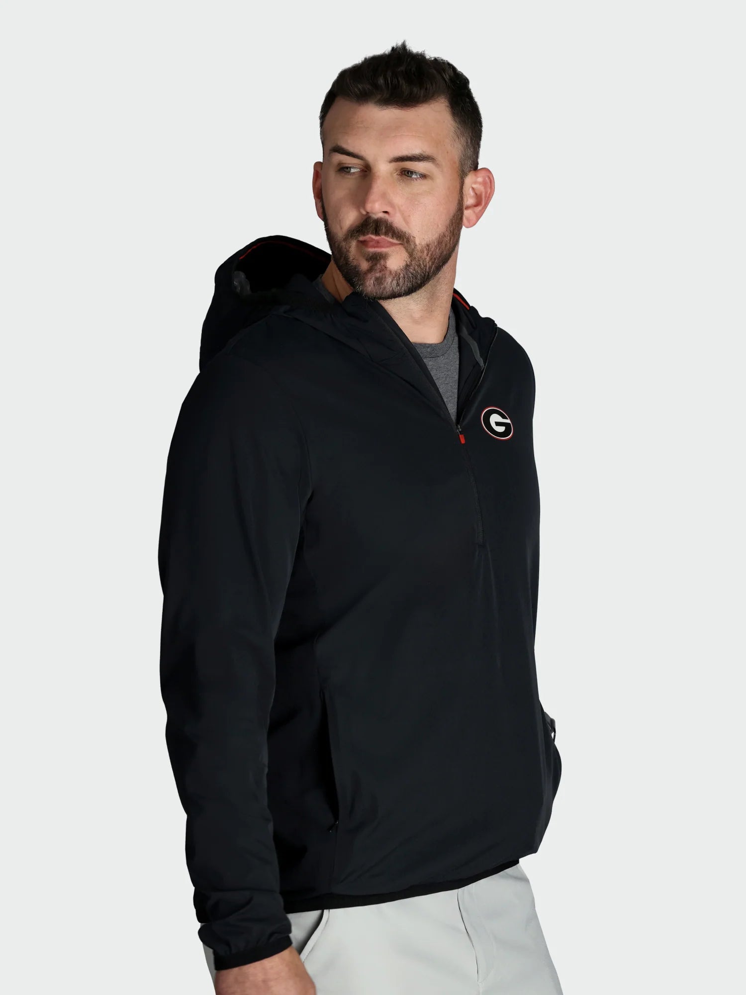 BCKR - Cool One UPF Pullover Georgia Bulldogs - Black
