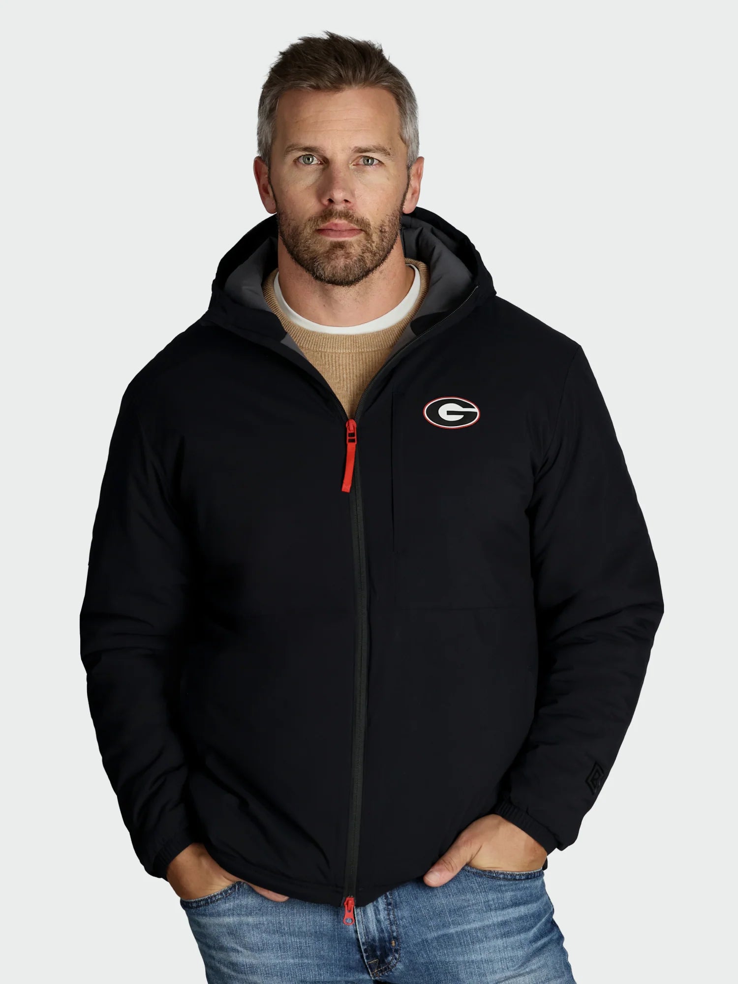 BCKR - Warm One Insulated Jacket Georgia Bulldogs - Black
