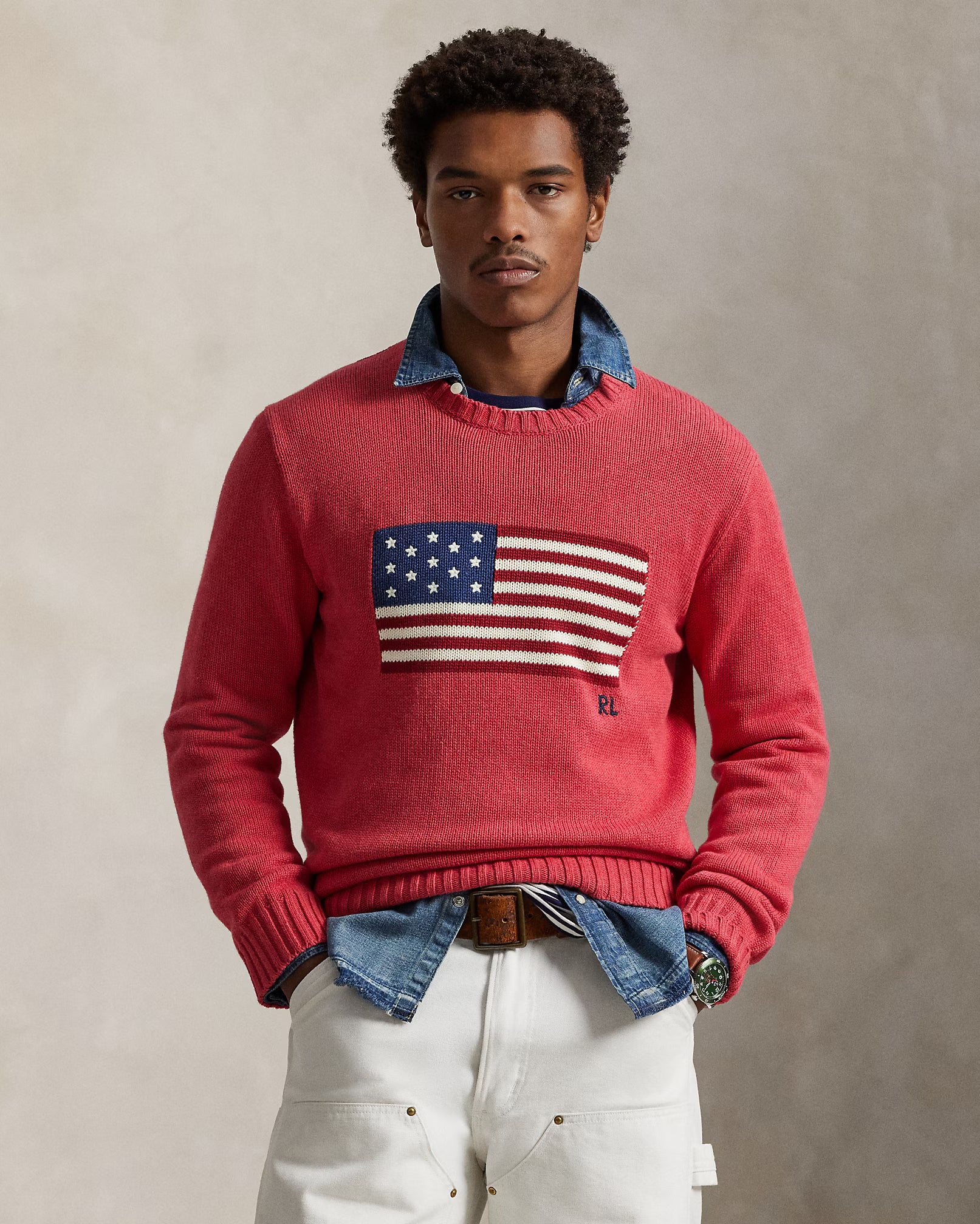 Ralph Lauren - Roving Cotton- Red Topaz